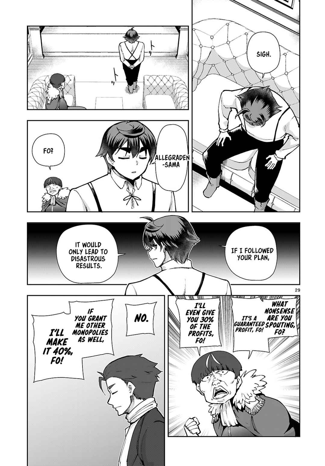 Page 29 Chapter 97 Botsuraku Yotei Nanode, Kajishokunin wo Mezasu