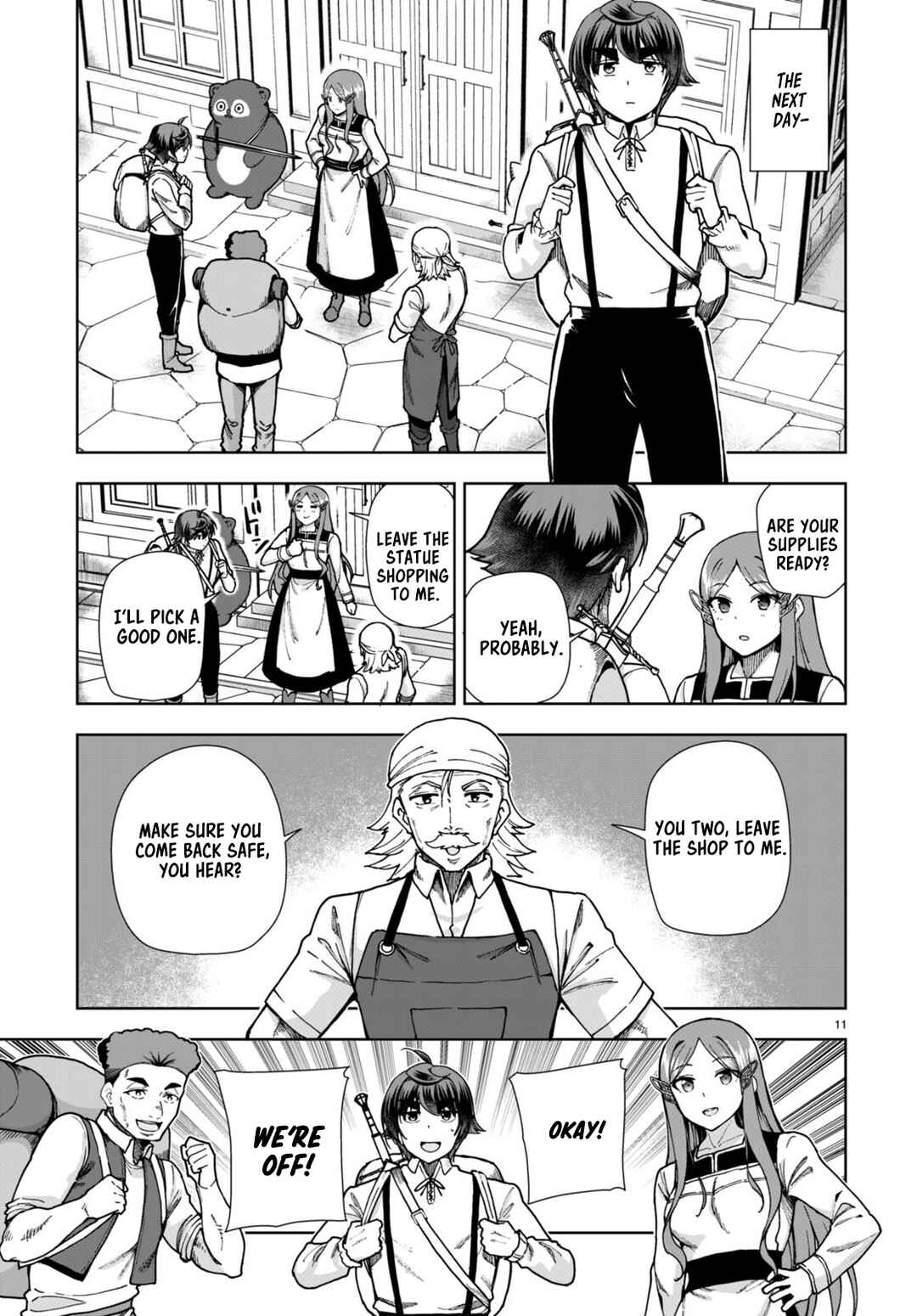 Page 11 Chapter 83 Botsuraku Yotei Nanode, Kajishokunin wo Mezasu