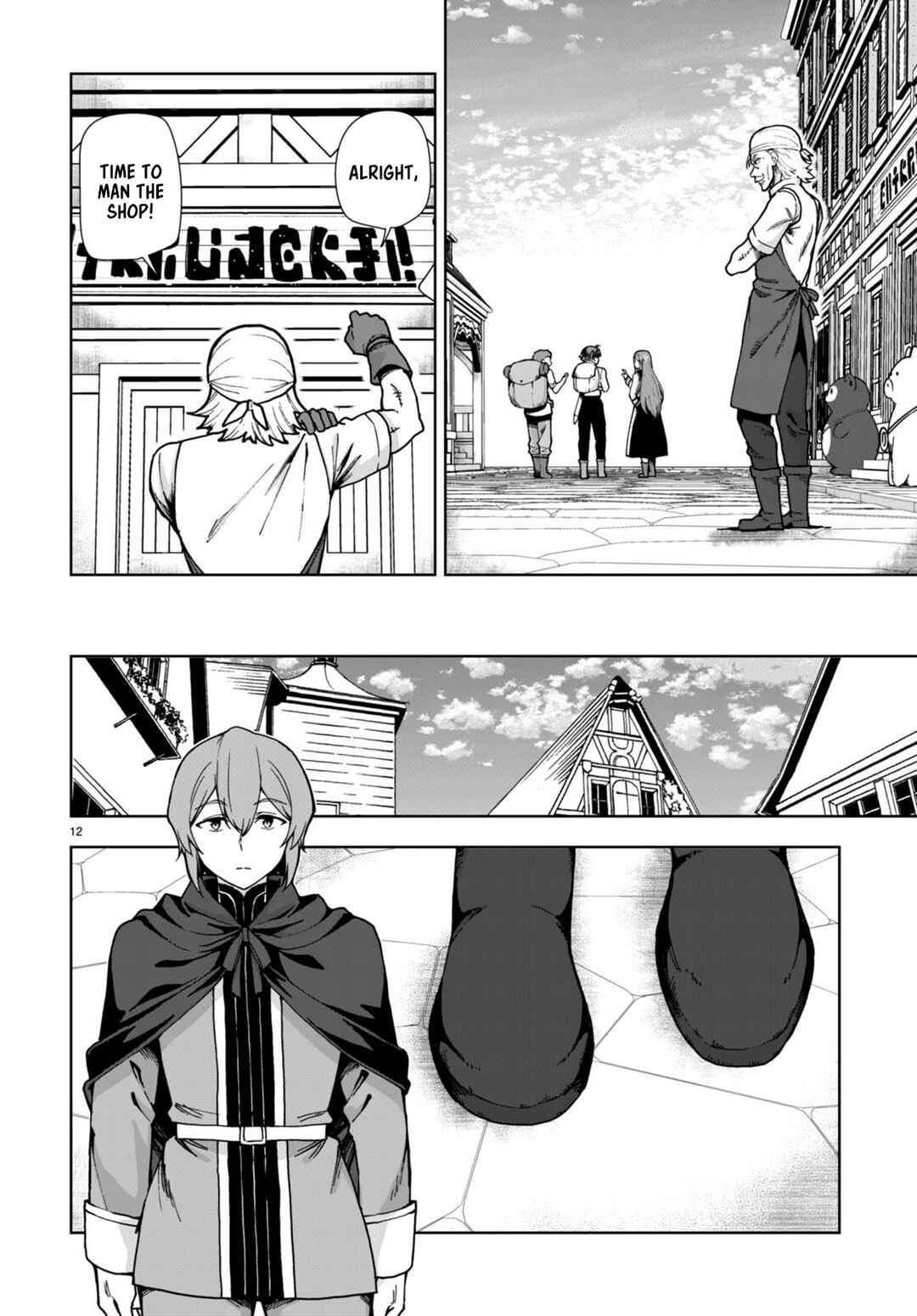 Page 12 Chapter 83 Botsuraku Yotei Nanode, Kajishokunin wo Mezasu