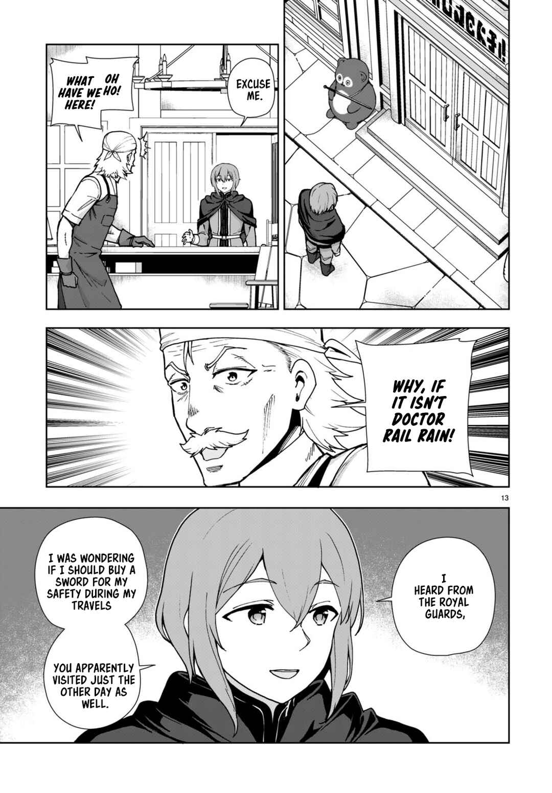 Page 13 Chapter 83 Botsuraku Yotei Nanode, Kajishokunin wo Mezasu