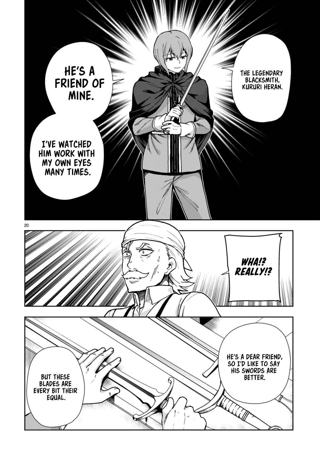 Page 20 Chapter 83 Botsuraku Yotei Nanode, Kajishokunin wo Mezasu