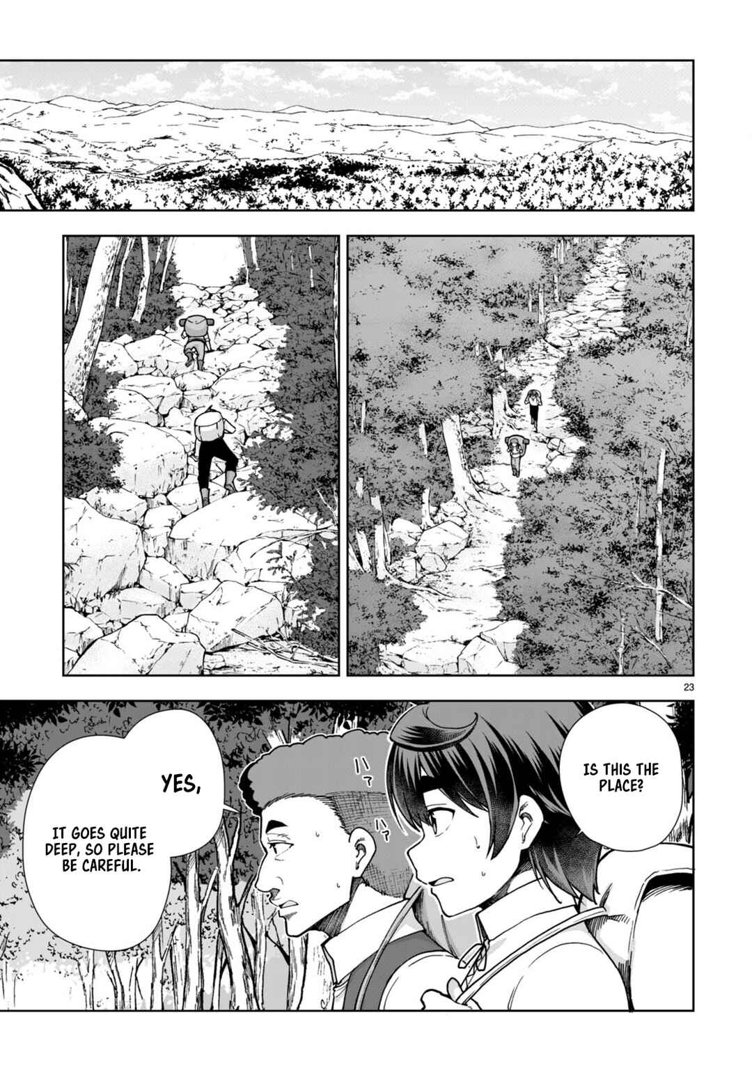 Page 23 Chapter 83 Botsuraku Yotei Nanode, Kajishokunin wo Mezasu
