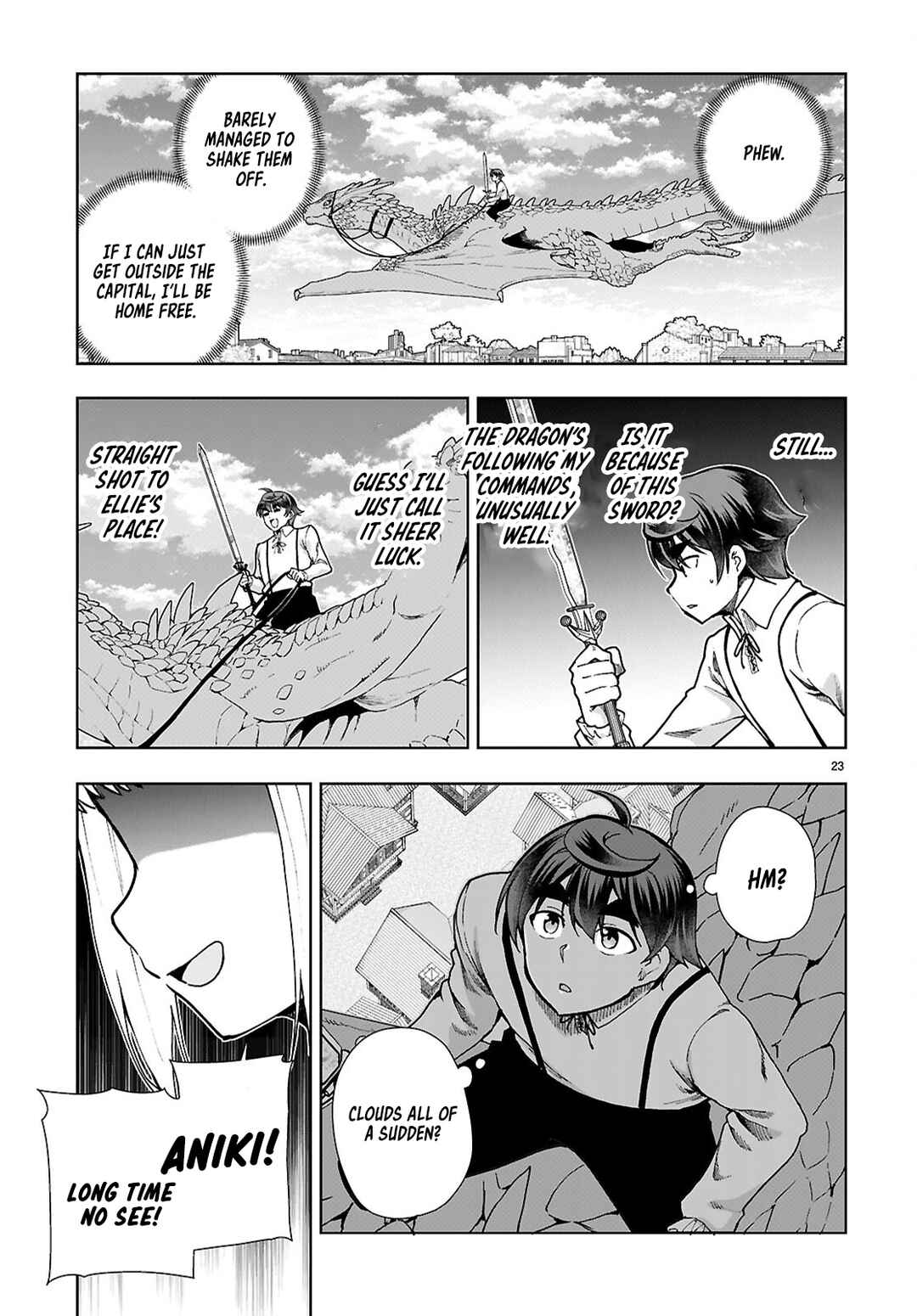 Page 23 Chapter 90 Botsuraku Yotei Nanode, Kajishokunin wo Mezasu