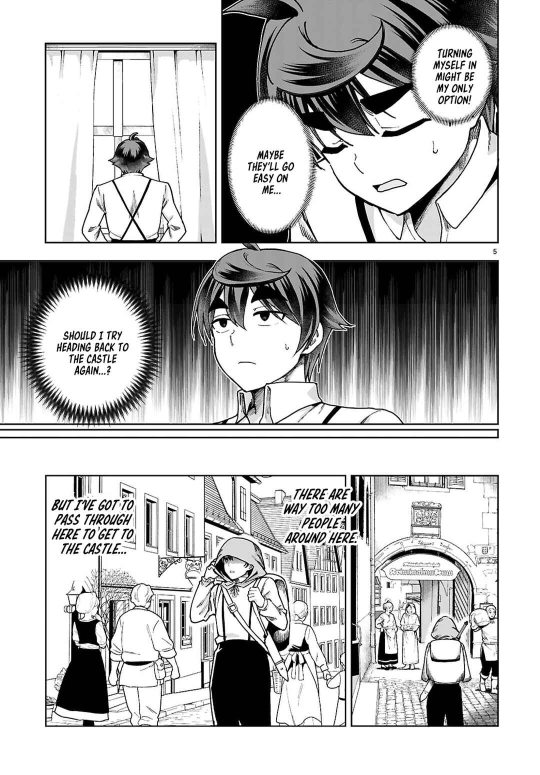 Page 5 Chapter 90 Botsuraku Yotei Nanode, Kajishokunin wo Mezasu