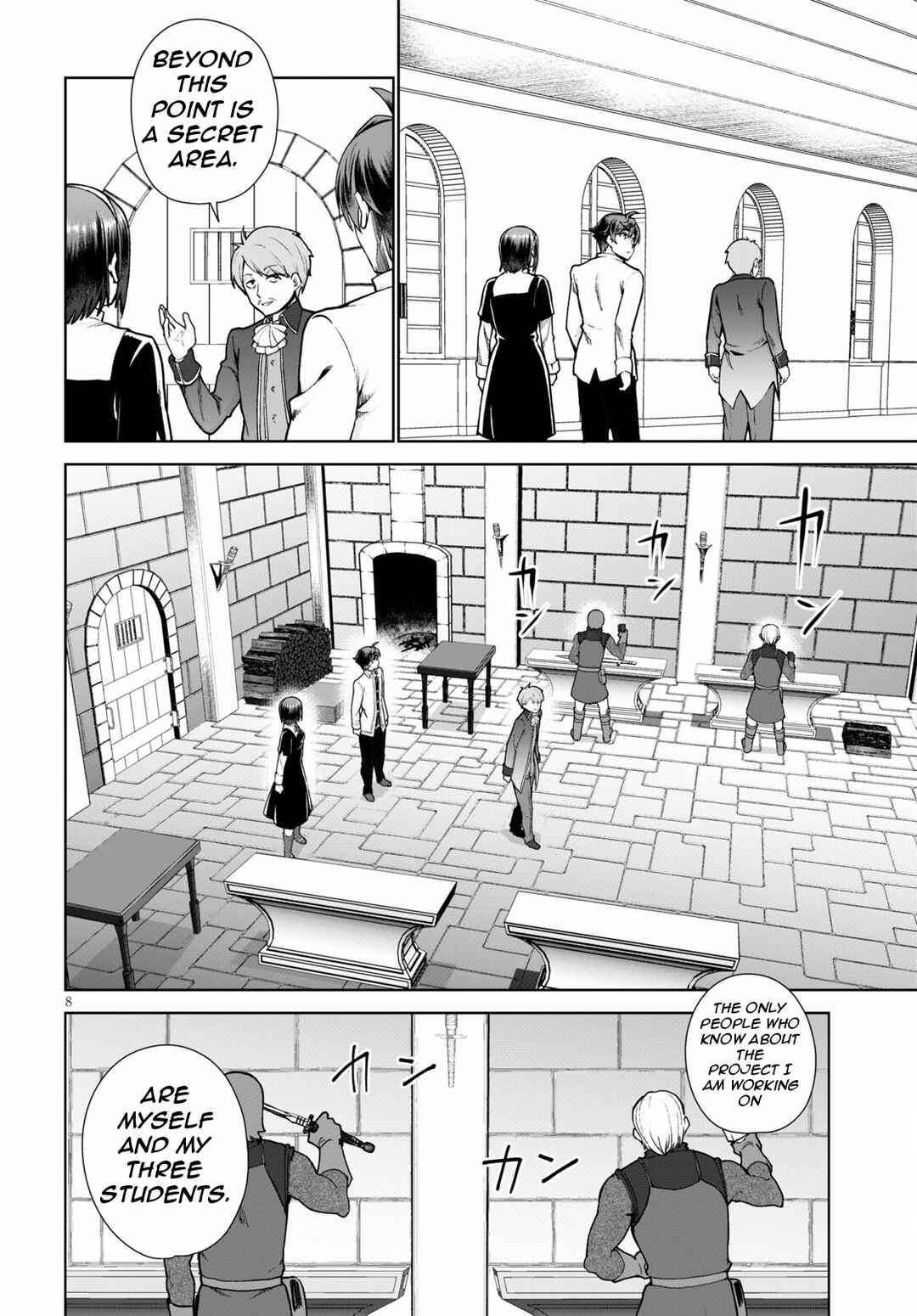 Page 11 Chapter 56 Botsuraku Yotei Nanode, Kajishokunin wo Mezasu