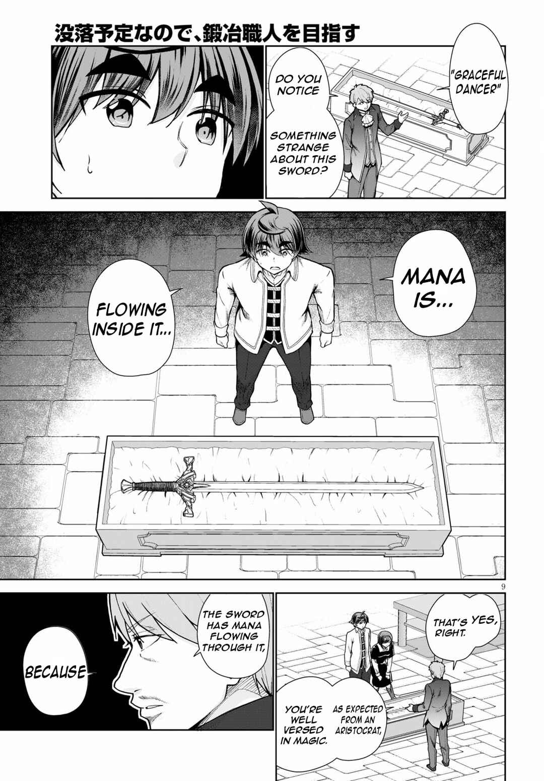 Page 12 Chapter 56 Botsuraku Yotei Nanode, Kajishokunin wo Mezasu
