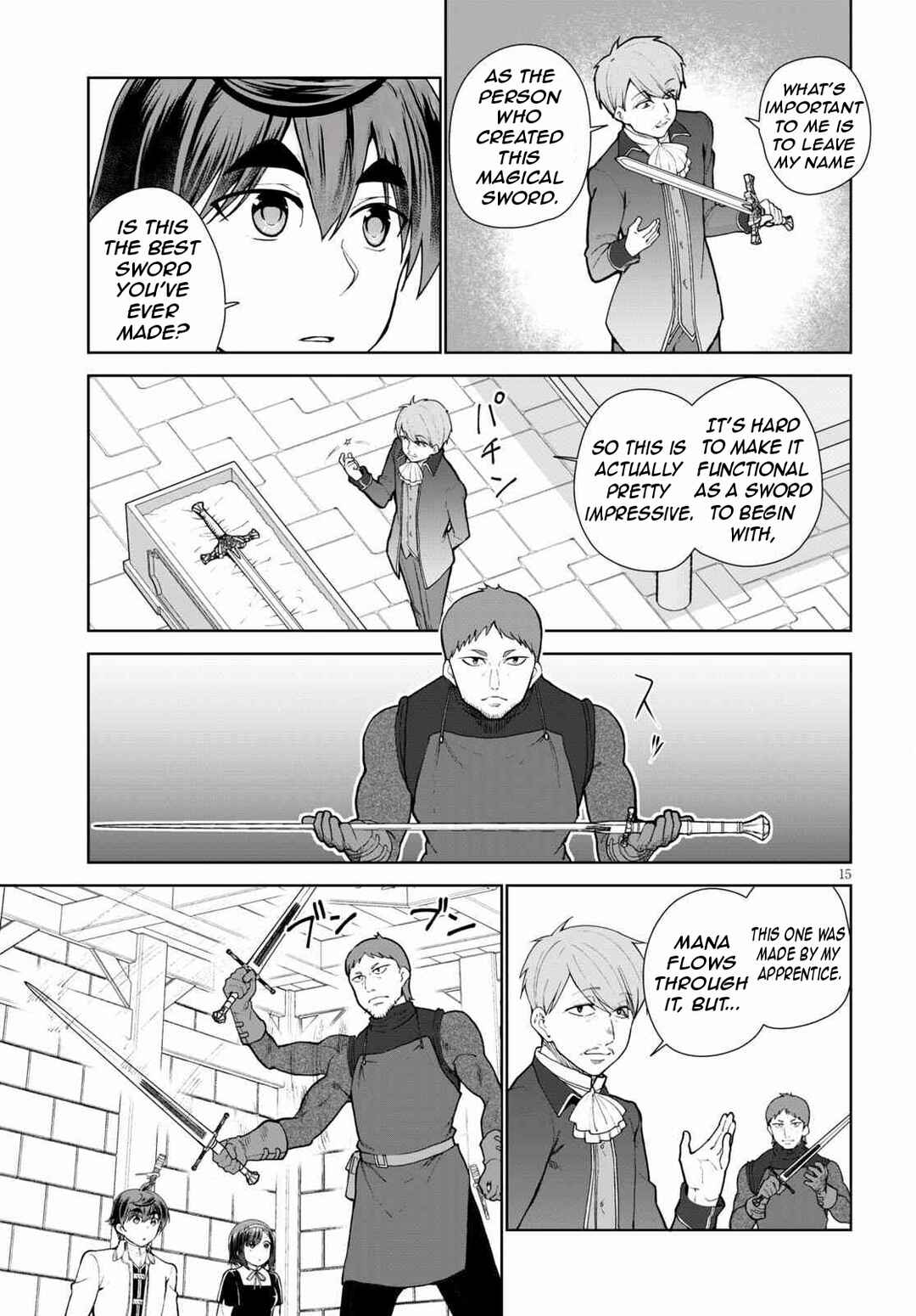 Page 18 Chapter 56 Botsuraku Yotei Nanode, Kajishokunin wo Mezasu