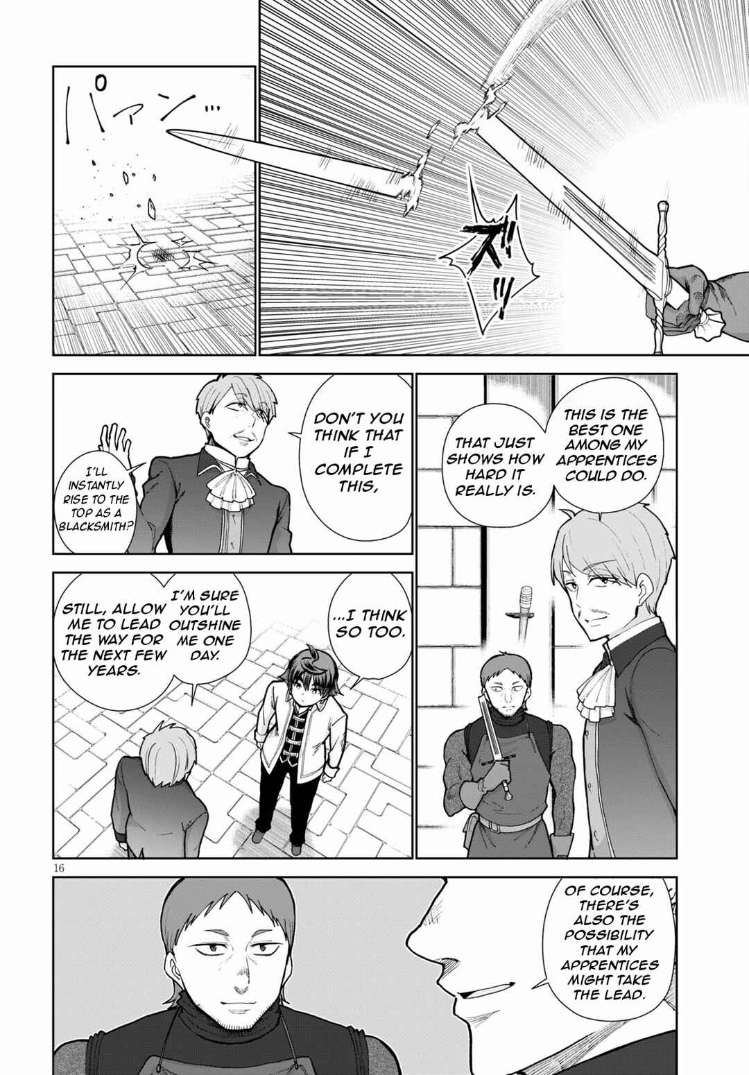 Page 19 Chapter 56 Botsuraku Yotei Nanode, Kajishokunin wo Mezasu