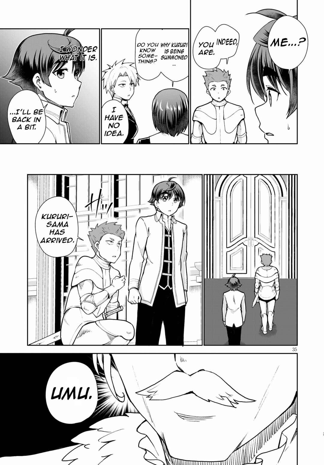 Page 38 Chapter 56 Botsuraku Yotei Nanode, Kajishokunin wo Mezasu