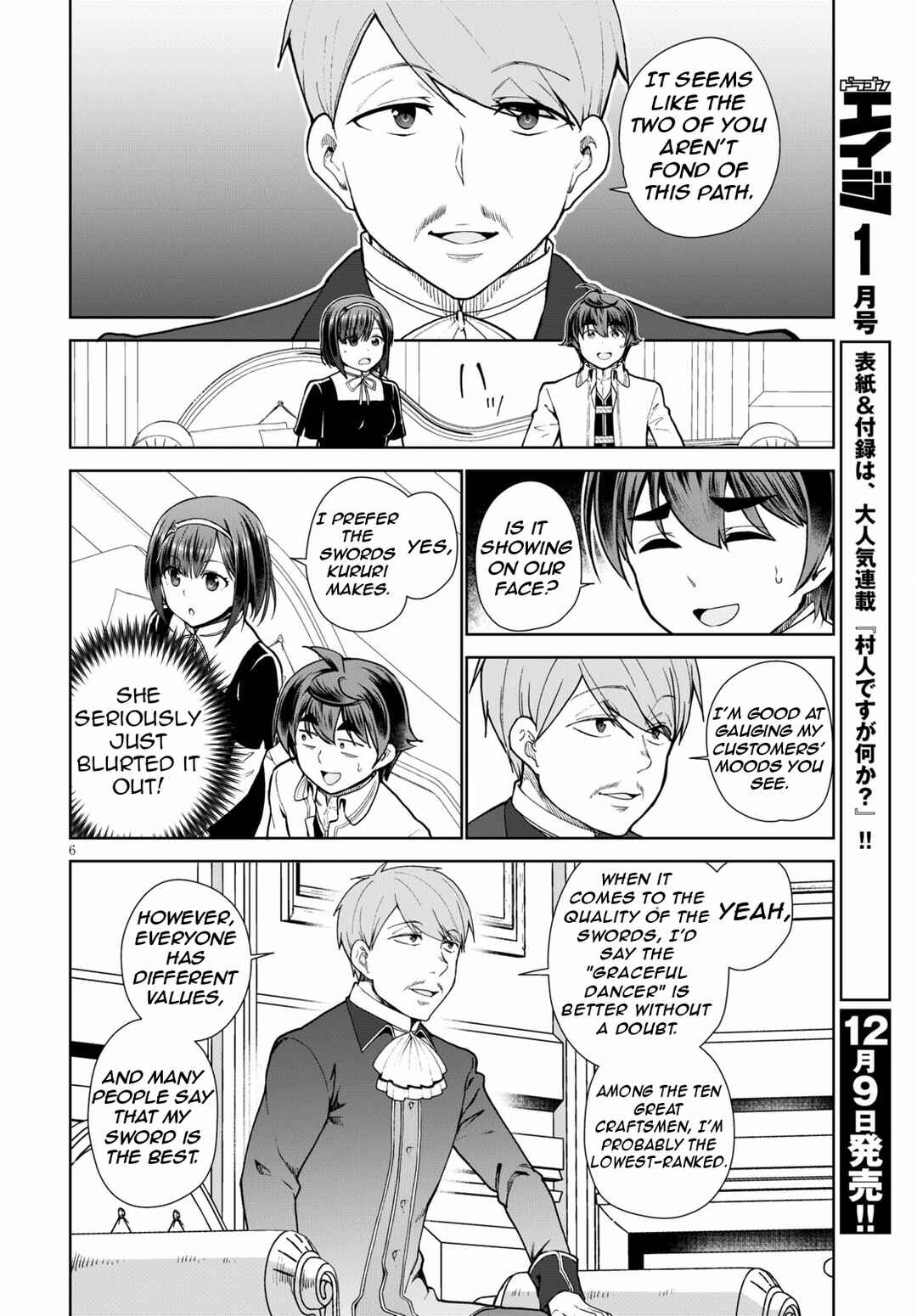 Page 9 Chapter 56 Botsuraku Yotei Nanode, Kajishokunin wo Mezasu