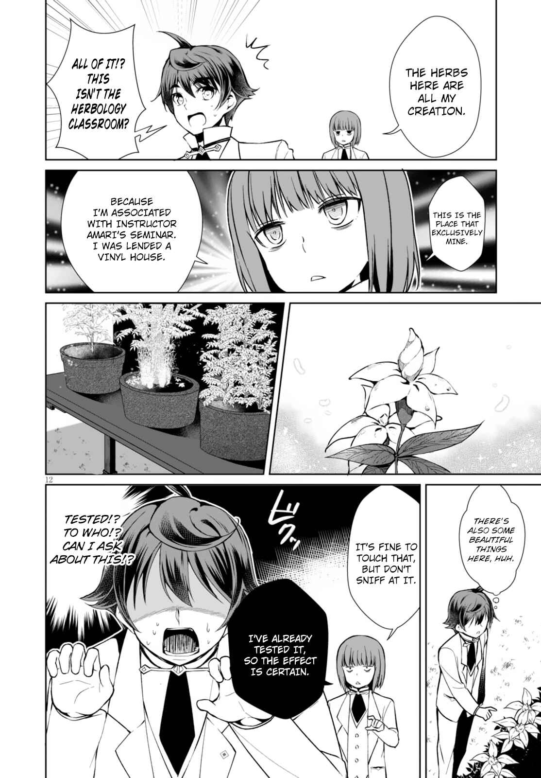 Page 12 Chapter 6 Botsuraku Yotei Nanode, Kajishokunin wo Mezasu