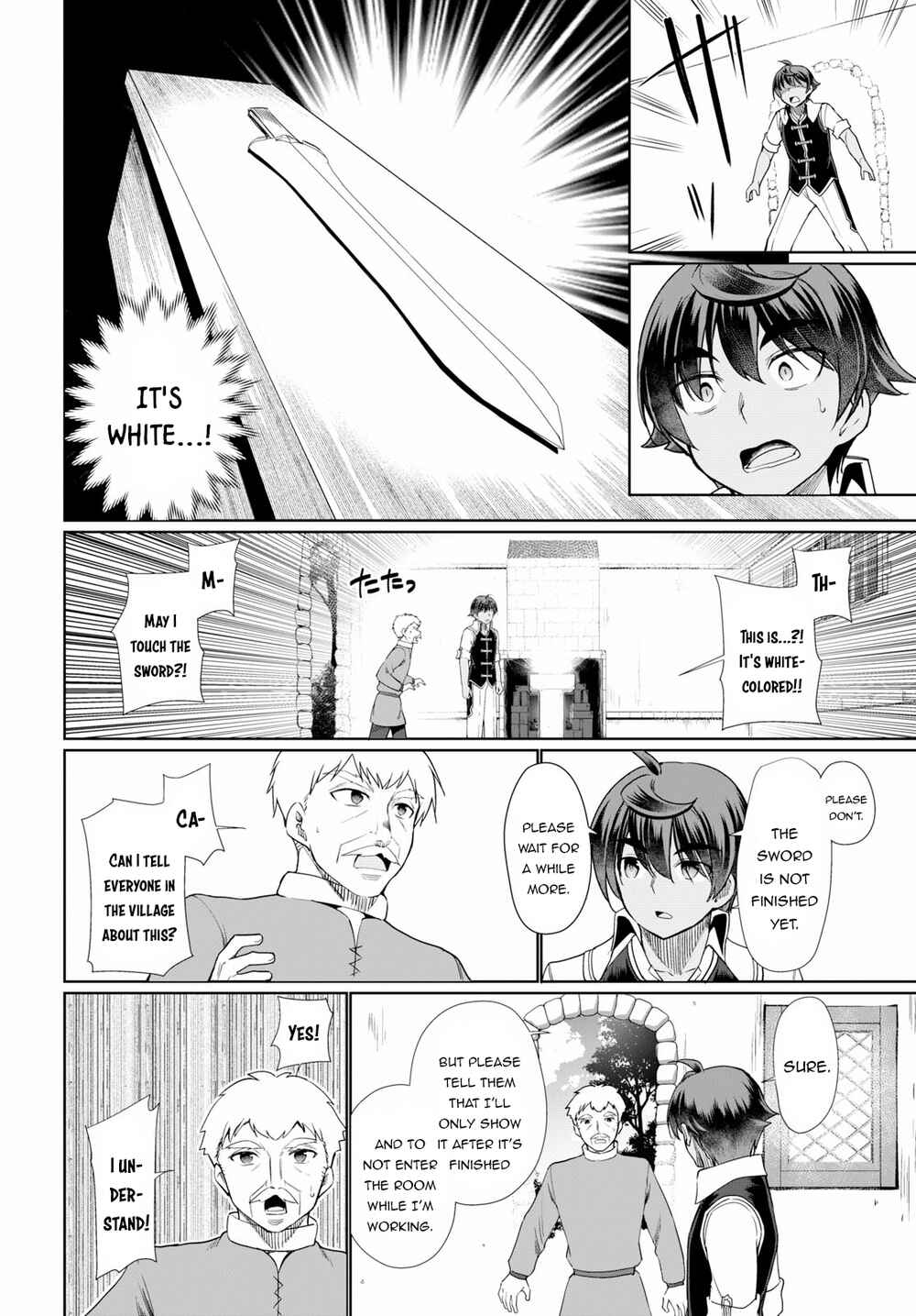 Page 21 Chapter 32 Botsuraku Yotei Nanode, Kajishokunin wo Mezasu