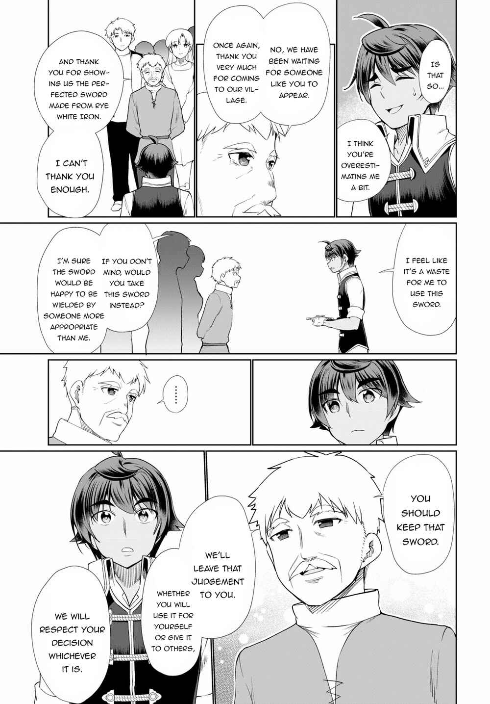 Page 24 Chapter 32 Botsuraku Yotei Nanode, Kajishokunin wo Mezasu