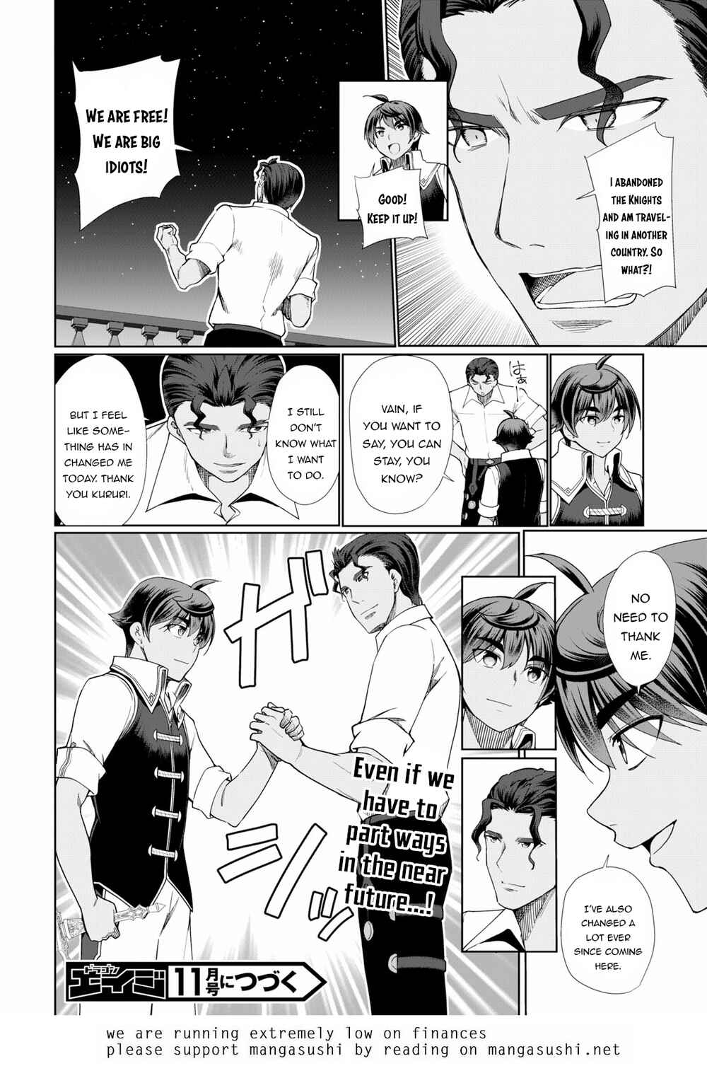Page 31 Chapter 32 Botsuraku Yotei Nanode, Kajishokunin wo Mezasu