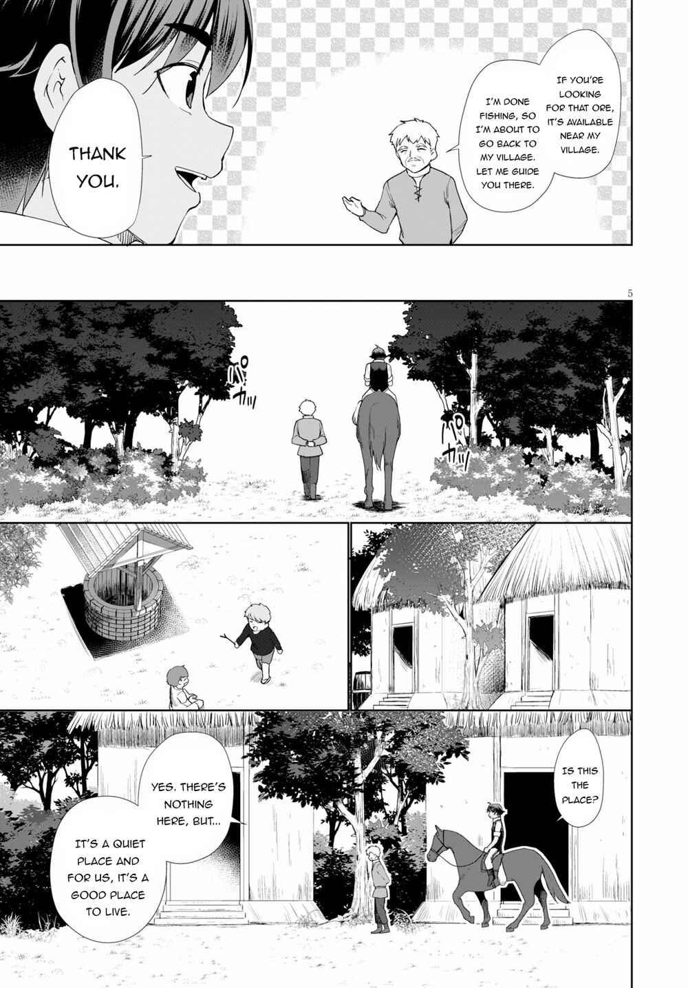 Page 8 Chapter 32 Botsuraku Yotei Nanode, Kajishokunin wo Mezasu