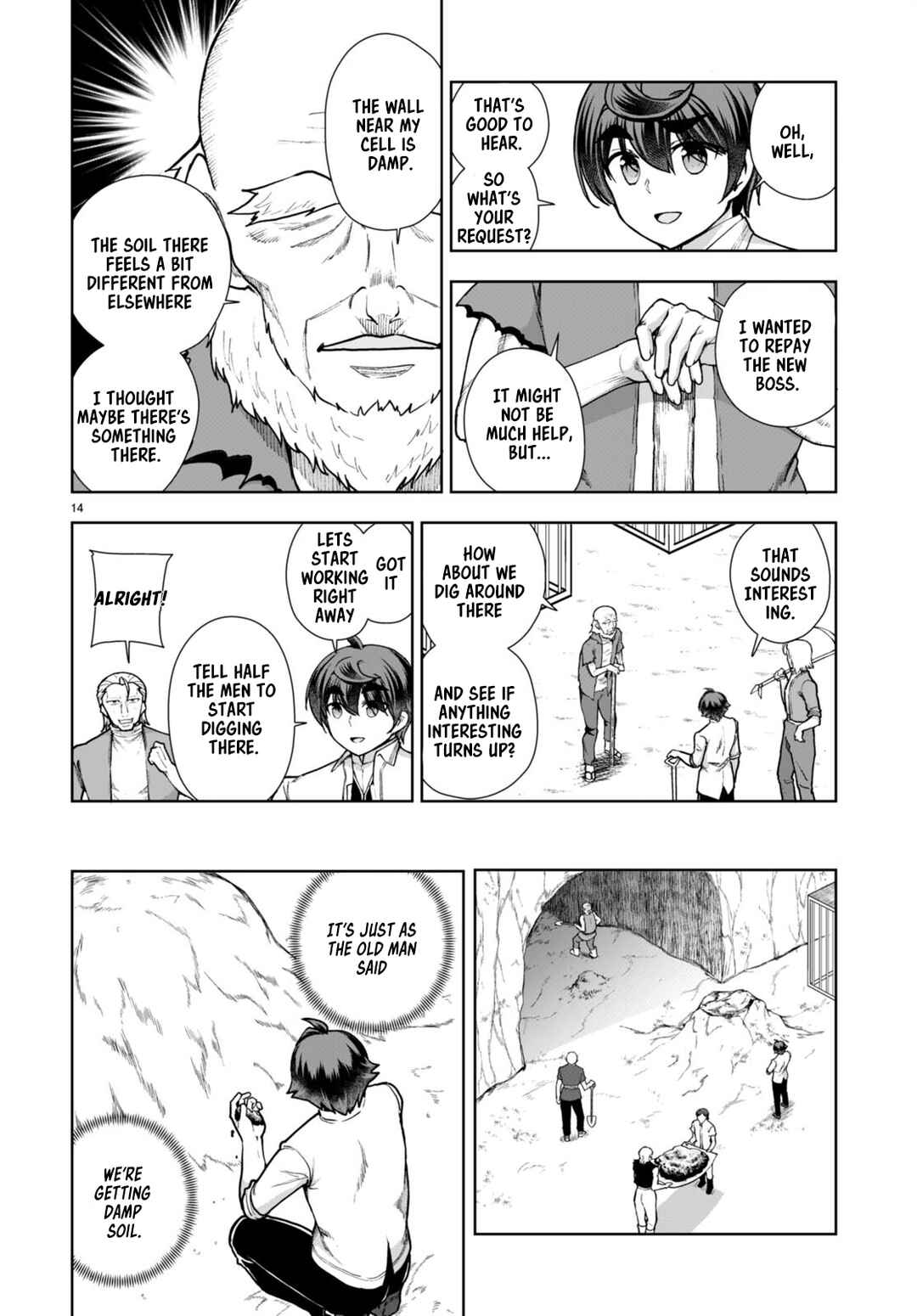 Page 16 Chapter 59 Botsuraku Yotei Nanode, Kajishokunin wo Mezasu