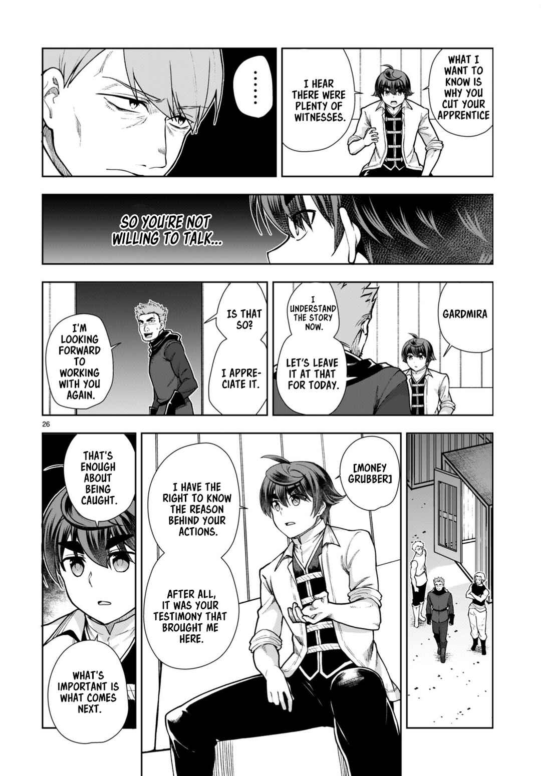 Page 28 Chapter 59 Botsuraku Yotei Nanode, Kajishokunin wo Mezasu