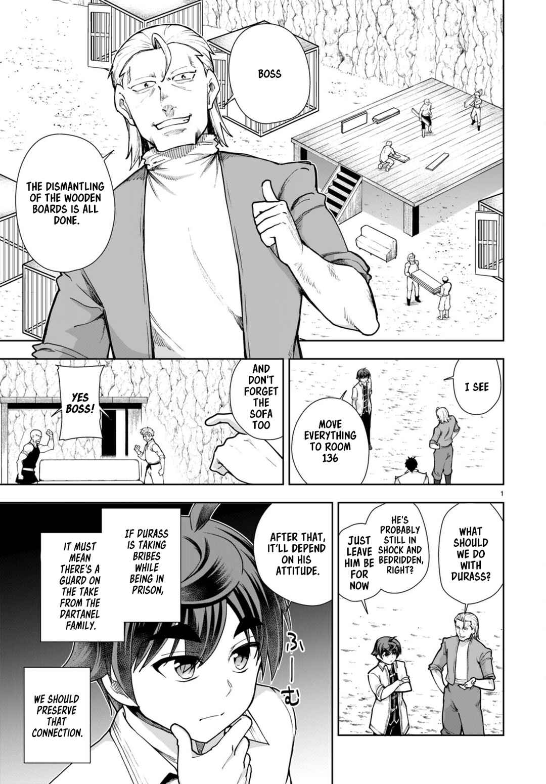 Page 3 Chapter 59 Botsuraku Yotei Nanode, Kajishokunin wo Mezasu