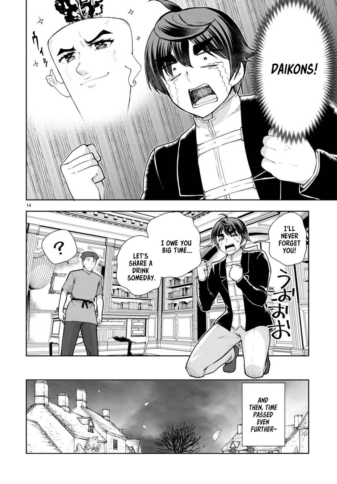 Page 14 Chapter 67 Botsuraku Yotei Nanode, Kajishokunin wo Mezasu