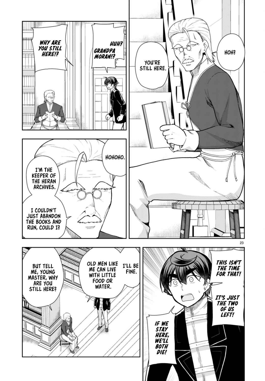 Page 23 Chapter 67 Botsuraku Yotei Nanode, Kajishokunin wo Mezasu
