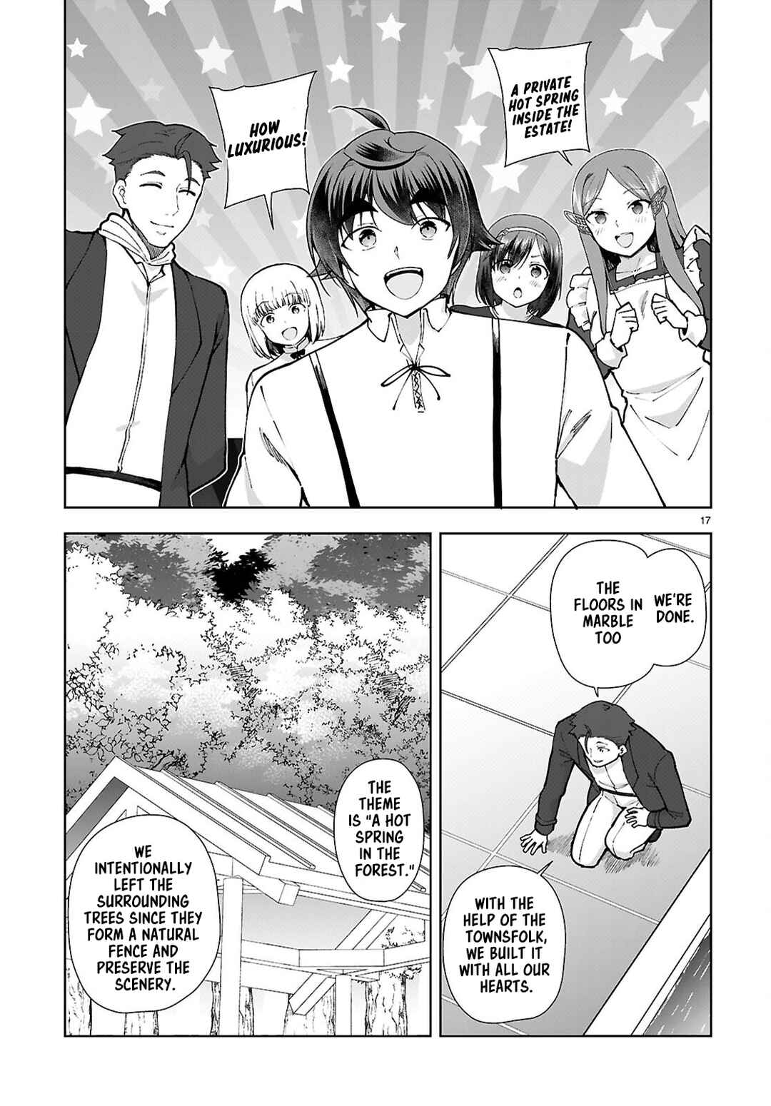 Page 17 Chapter 99 Botsuraku Yotei Nanode, Kajishokunin wo Mezasu