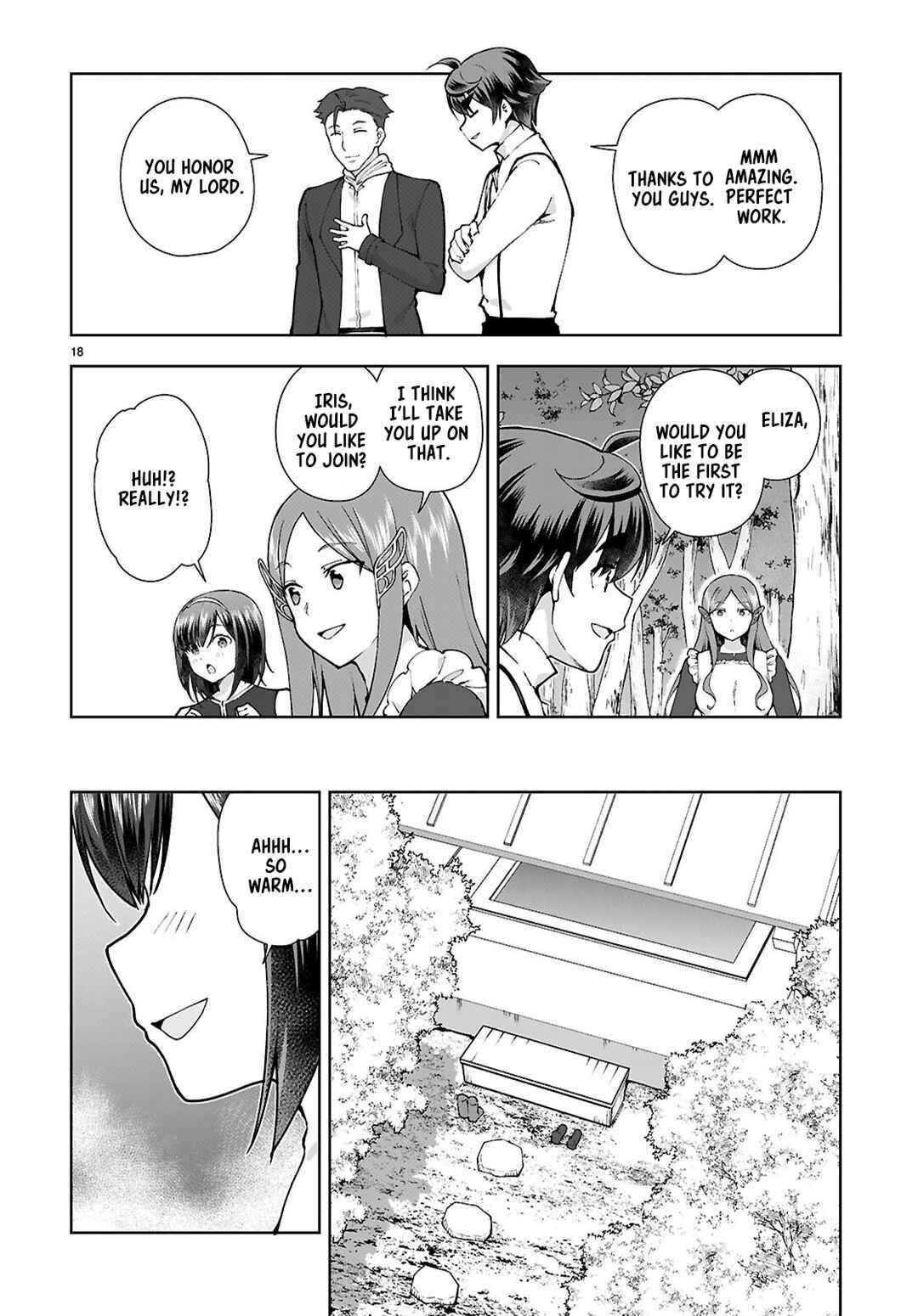 Page 18 Chapter 99 Botsuraku Yotei Nanode, Kajishokunin wo Mezasu