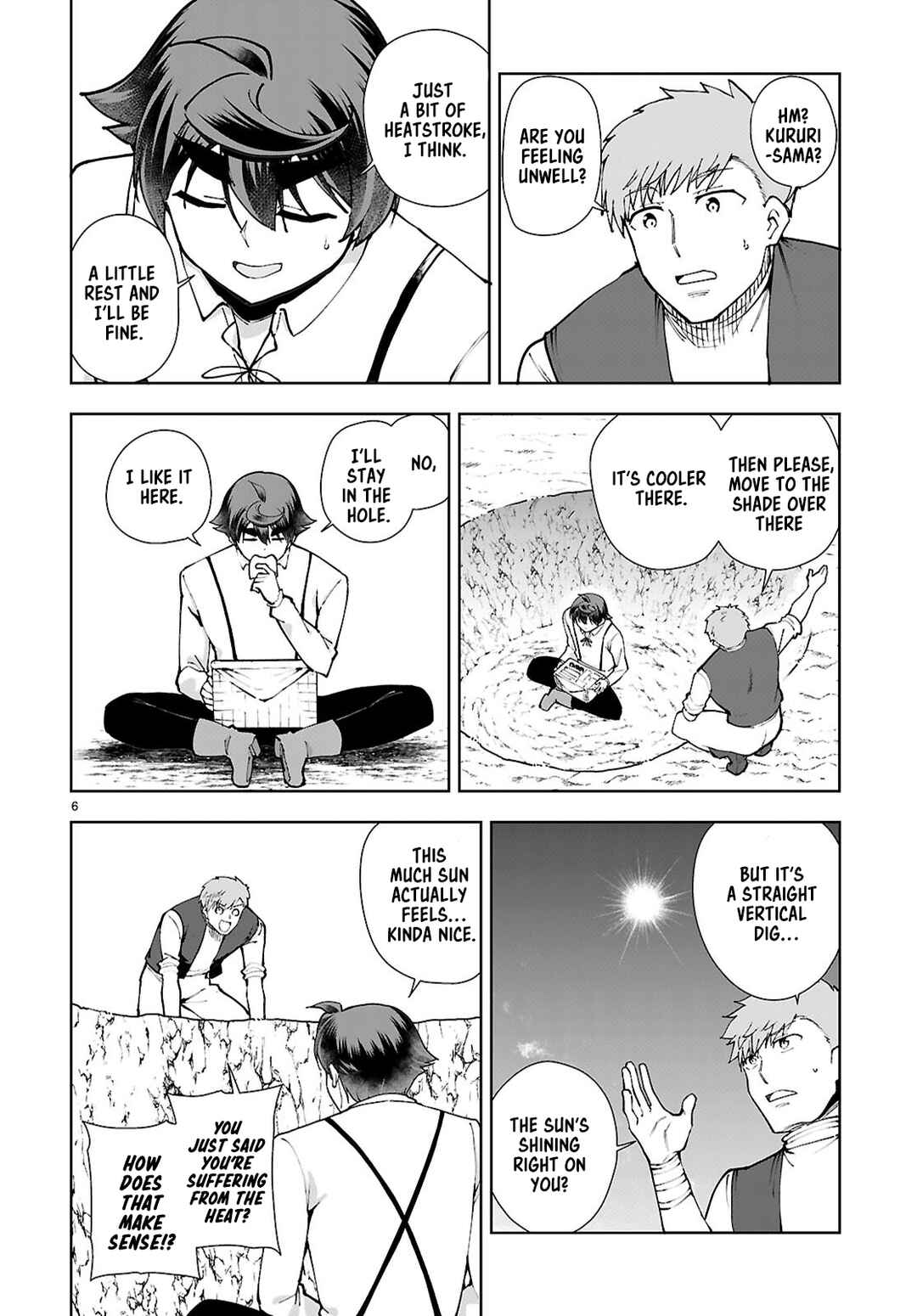 Page 6 Chapter 99 Botsuraku Yotei Nanode, Kajishokunin wo Mezasu