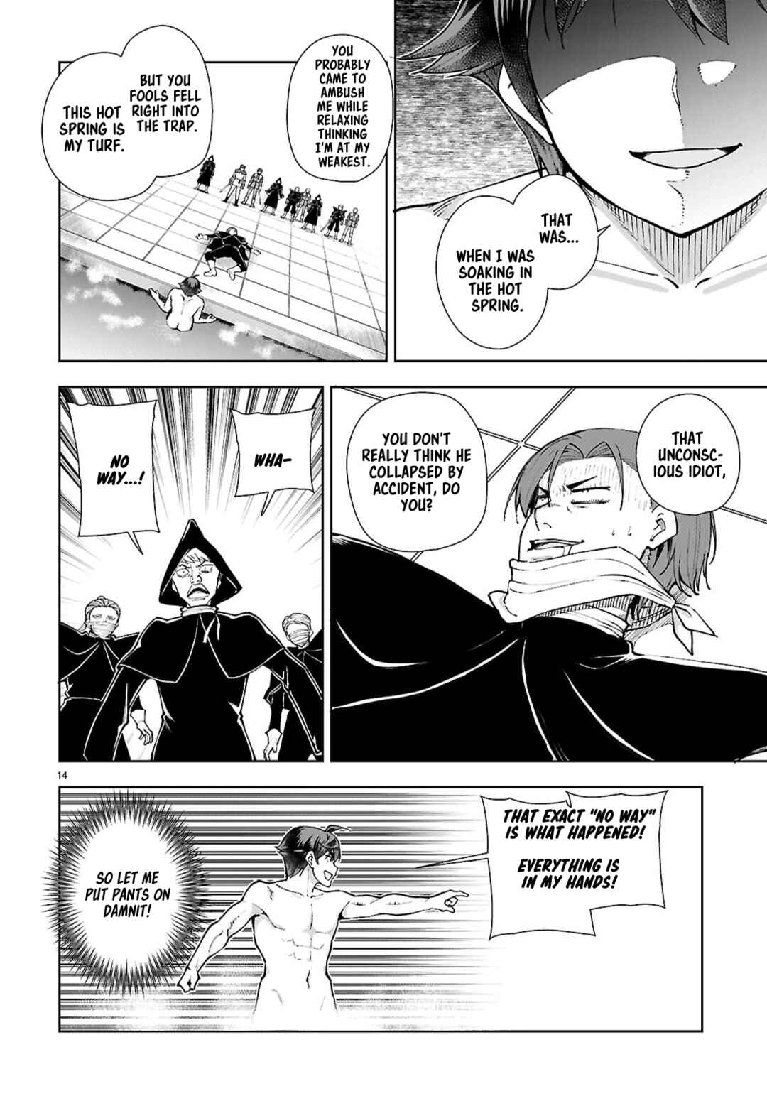 Page 16 Chapter 100 Botsuraku Yotei Nanode, Kajishokunin wo Mezasu