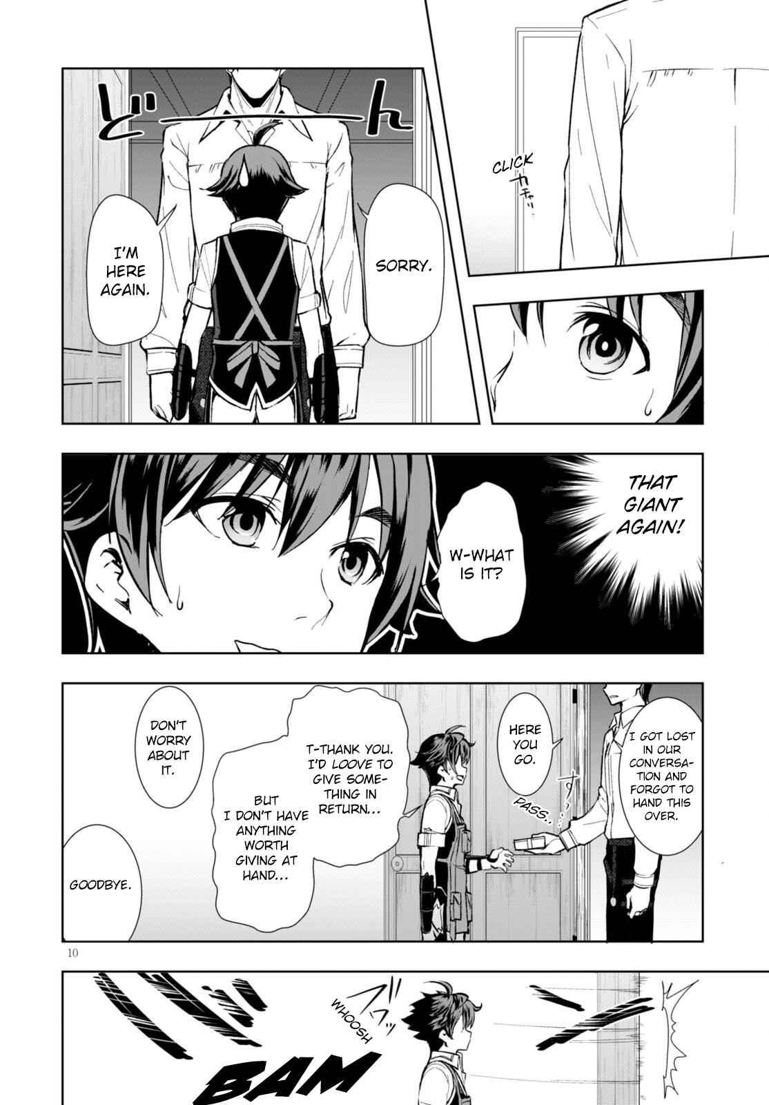 Page 10 Chapter 3 Botsuraku Yotei Nanode, Kajishokunin wo Mezasu