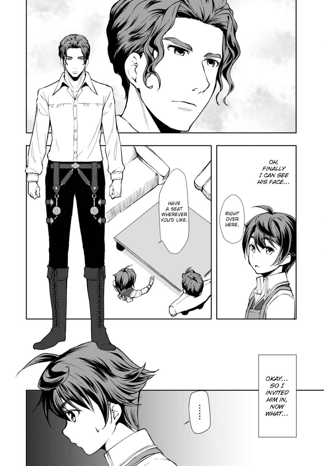 Page 12 Chapter 3 Botsuraku Yotei Nanode, Kajishokunin wo Mezasu