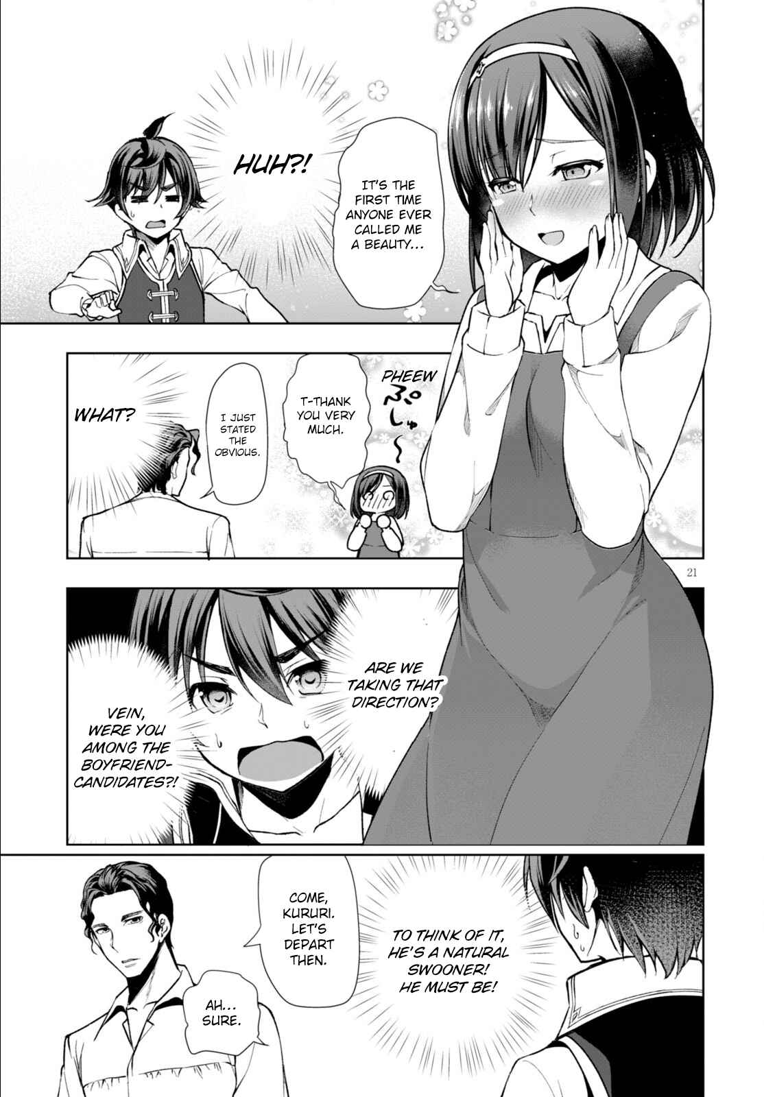 Page 21 Chapter 3 Botsuraku Yotei Nanode, Kajishokunin wo Mezasu