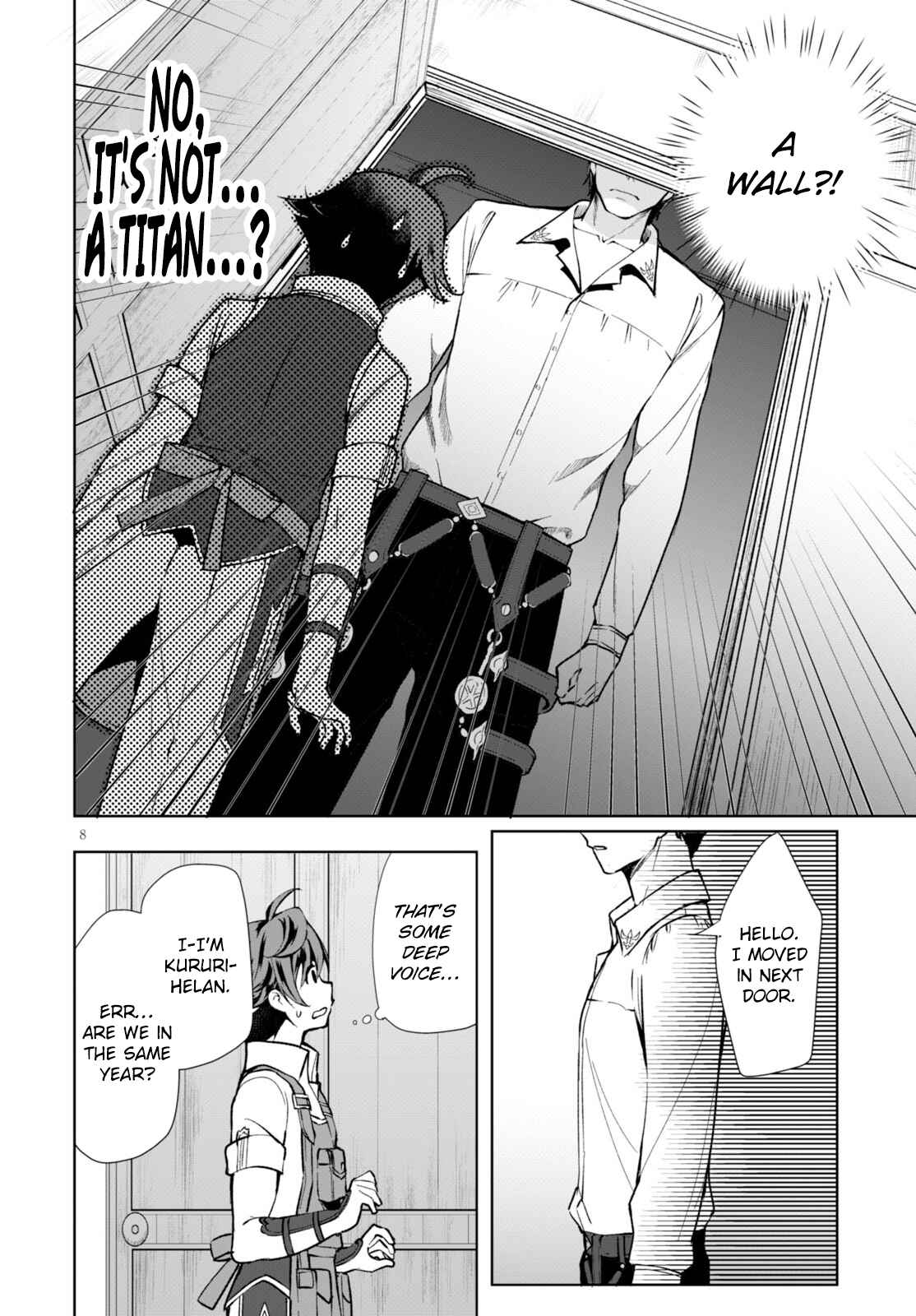 Page 8 Chapter 3 Botsuraku Yotei Nanode, Kajishokunin wo Mezasu