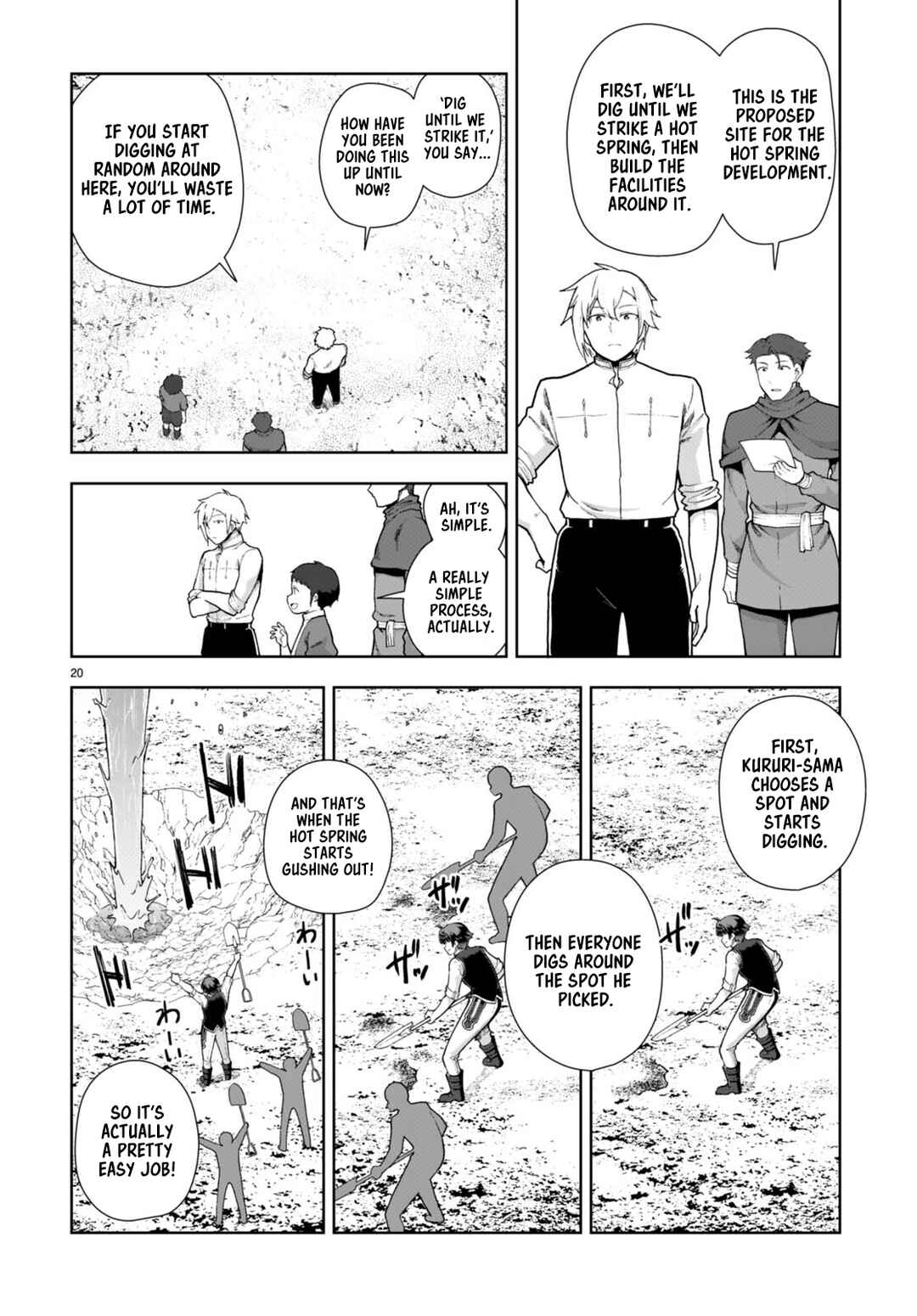 Page 20 Chapter 76 Botsuraku Yotei Nanode, Kajishokunin wo Mezasu