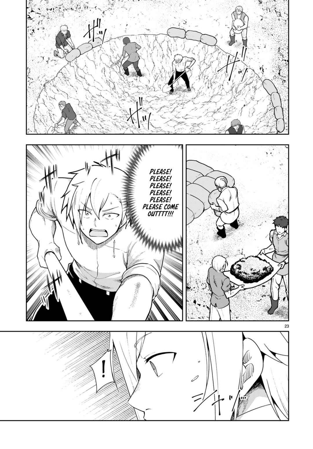 Page 23 Chapter 76 Botsuraku Yotei Nanode, Kajishokunin wo Mezasu