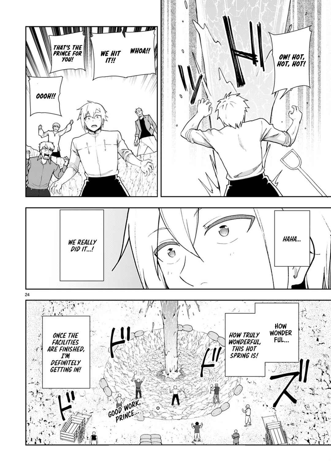 Page 24 Chapter 76 Botsuraku Yotei Nanode, Kajishokunin wo Mezasu
