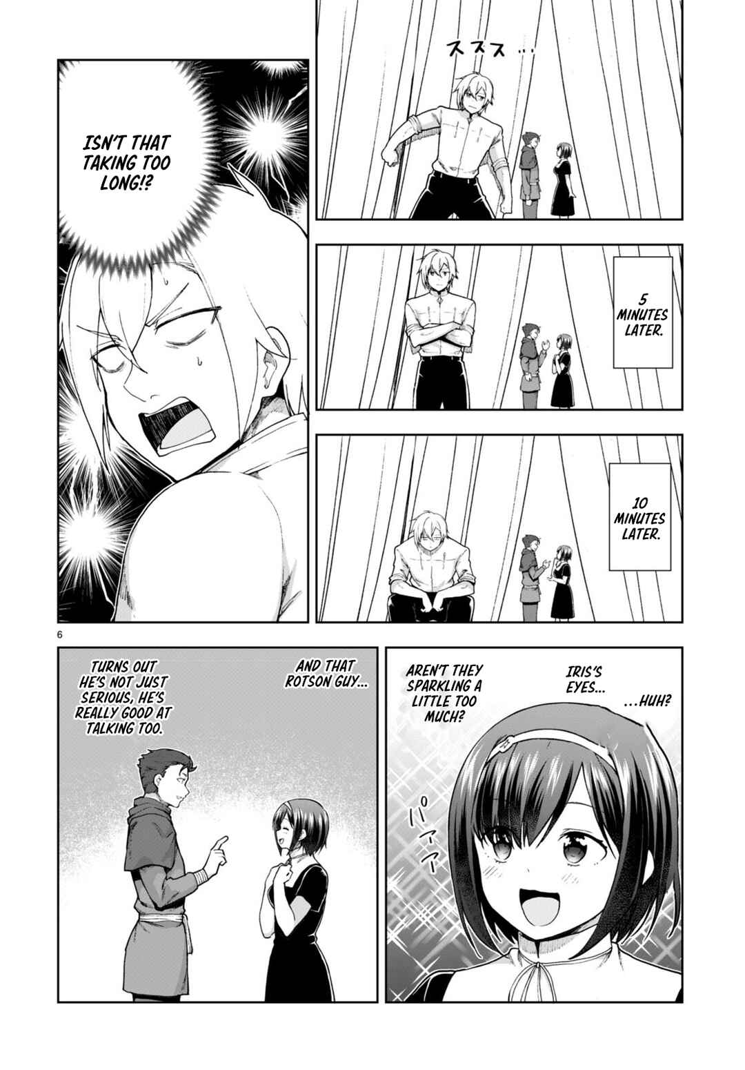 Page 6 Chapter 76 Botsuraku Yotei Nanode, Kajishokunin wo Mezasu