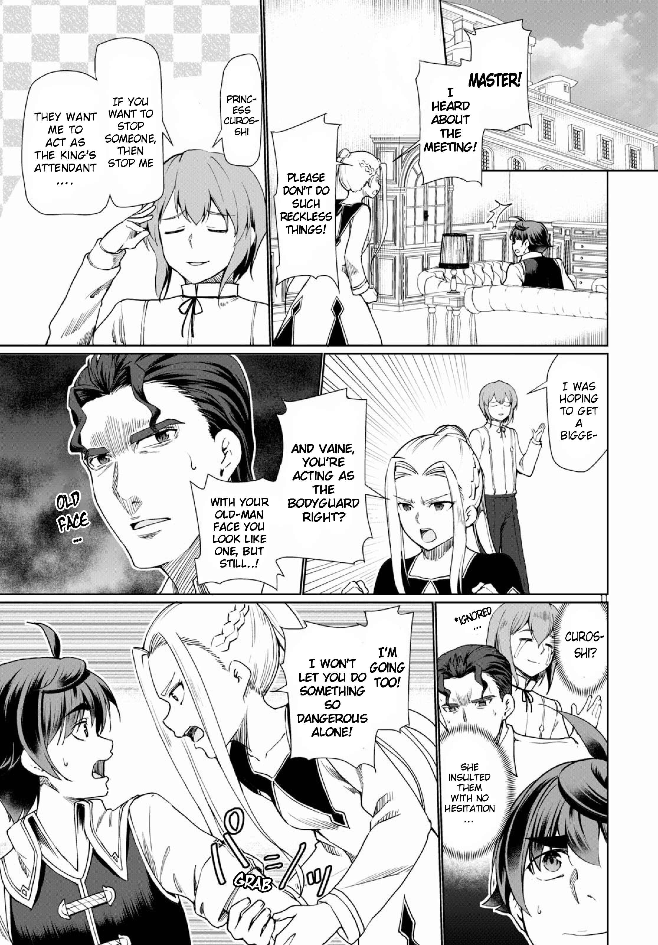 Page 11 Chapter 27 Botsuraku Yotei Nanode, Kajishokunin wo Mezasu