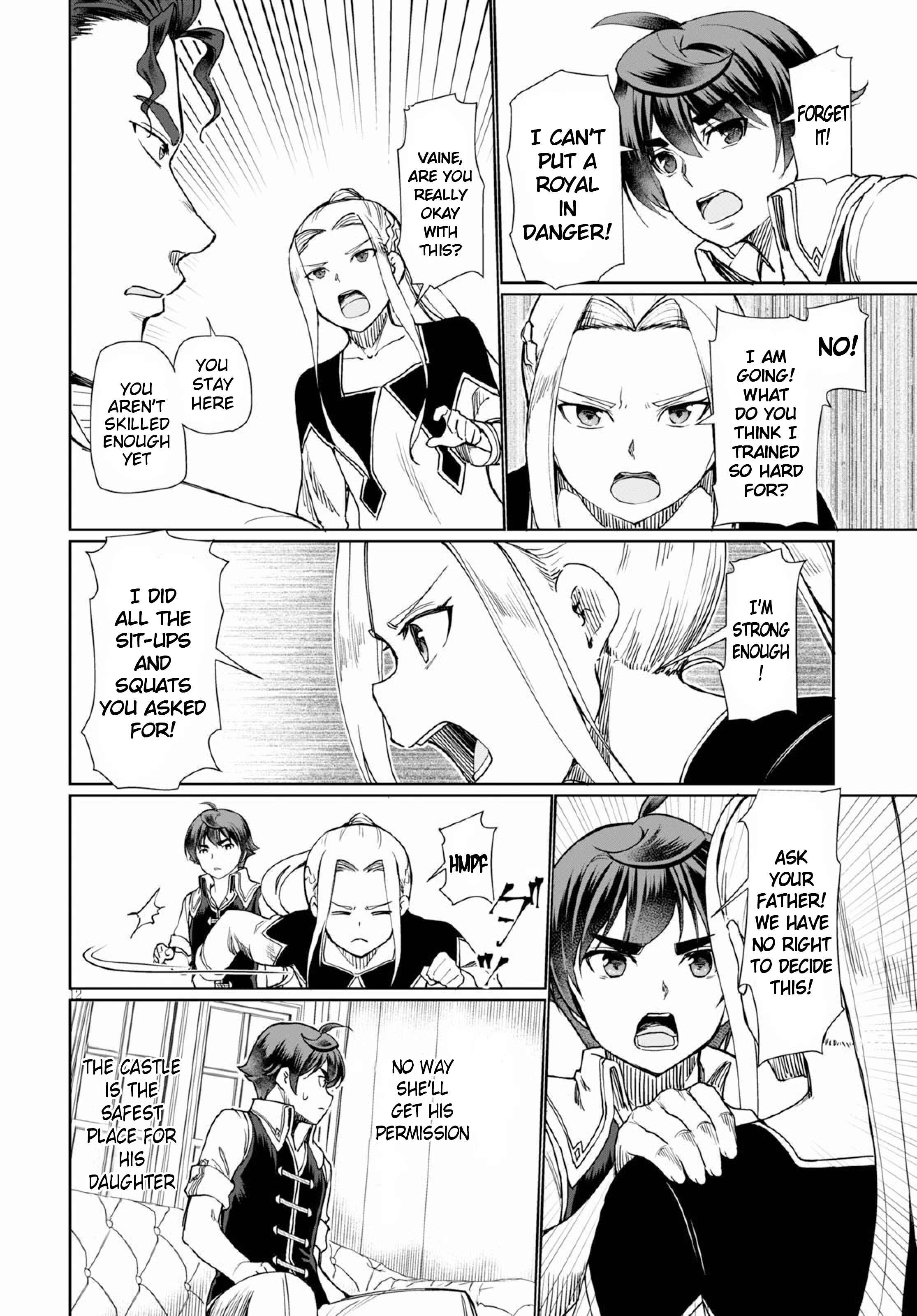 Page 12 Chapter 27 Botsuraku Yotei Nanode, Kajishokunin wo Mezasu