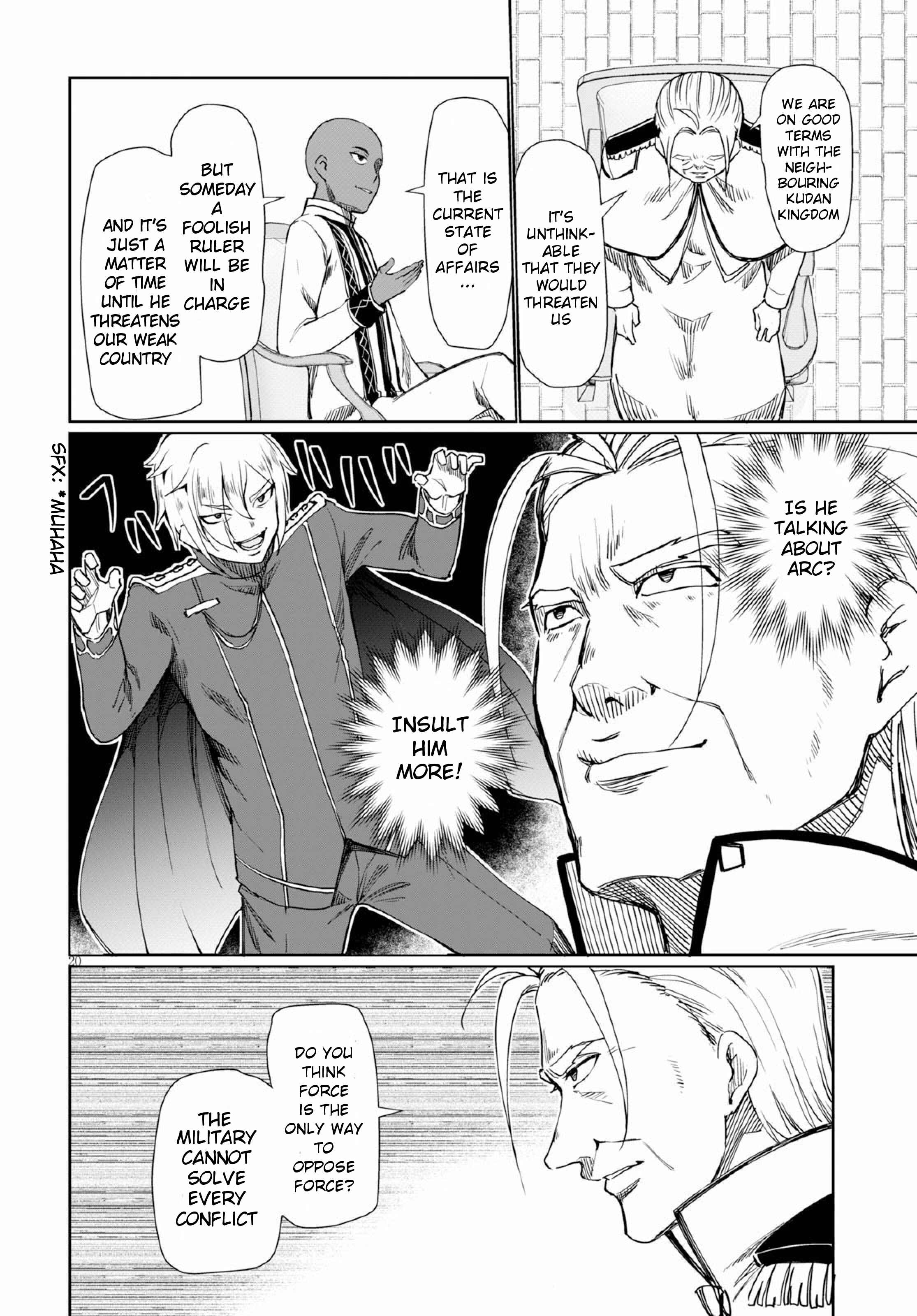 Page 20 Chapter 27 Botsuraku Yotei Nanode, Kajishokunin wo Mezasu