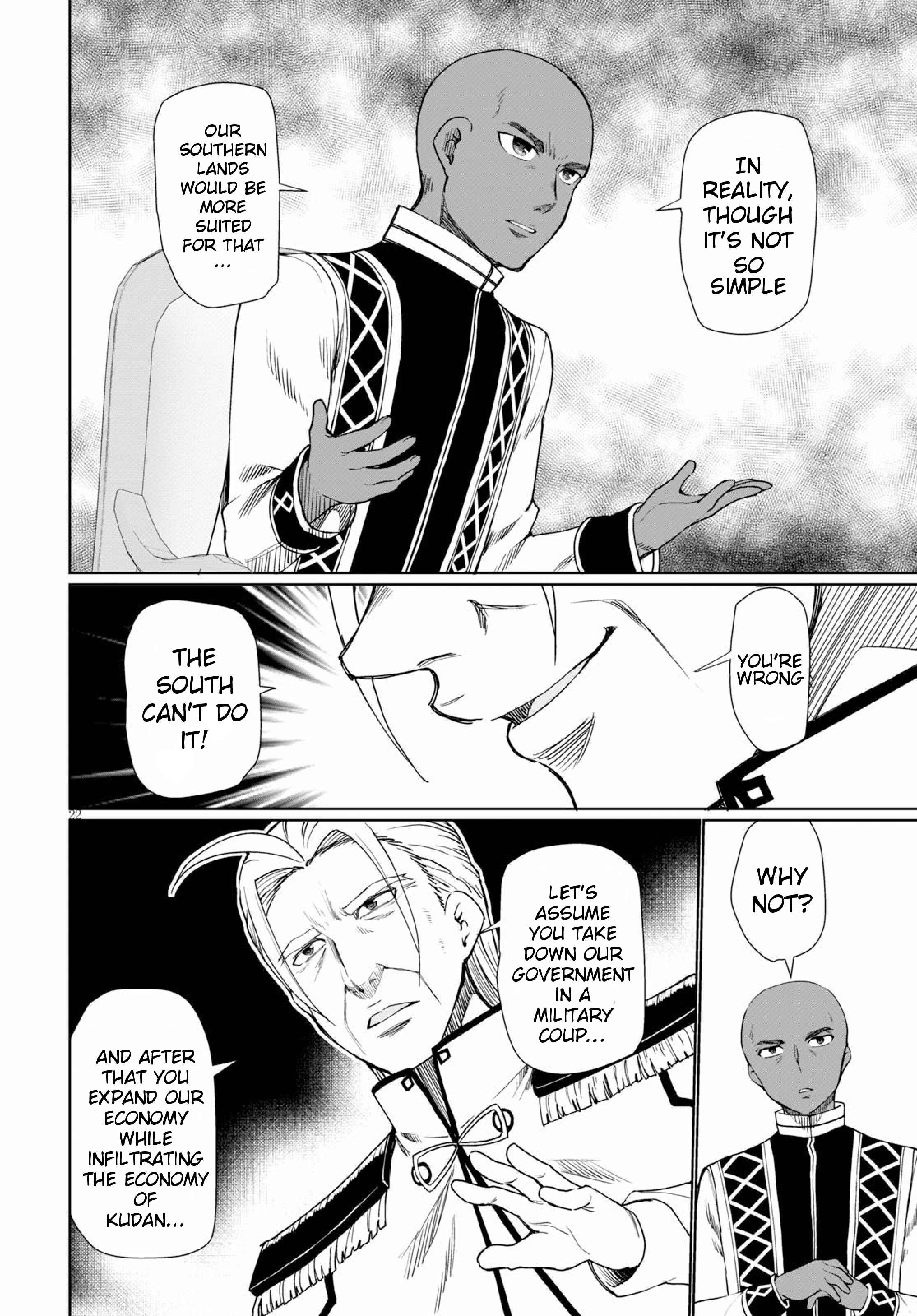 Page 22 Chapter 27 Botsuraku Yotei Nanode, Kajishokunin wo Mezasu