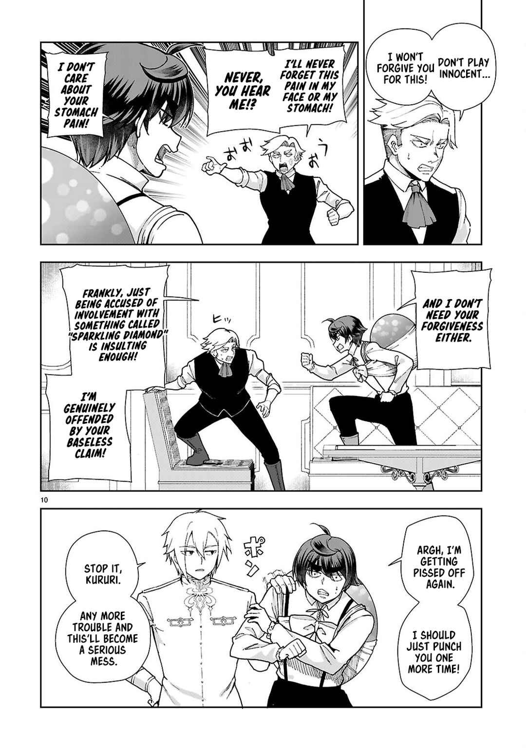 Page 10 Chapter 94 Botsuraku Yotei Nanode, Kajishokunin wo Mezasu