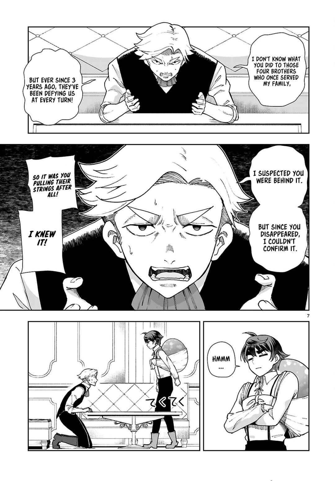 Page 7 Chapter 94 Botsuraku Yotei Nanode, Kajishokunin wo Mezasu