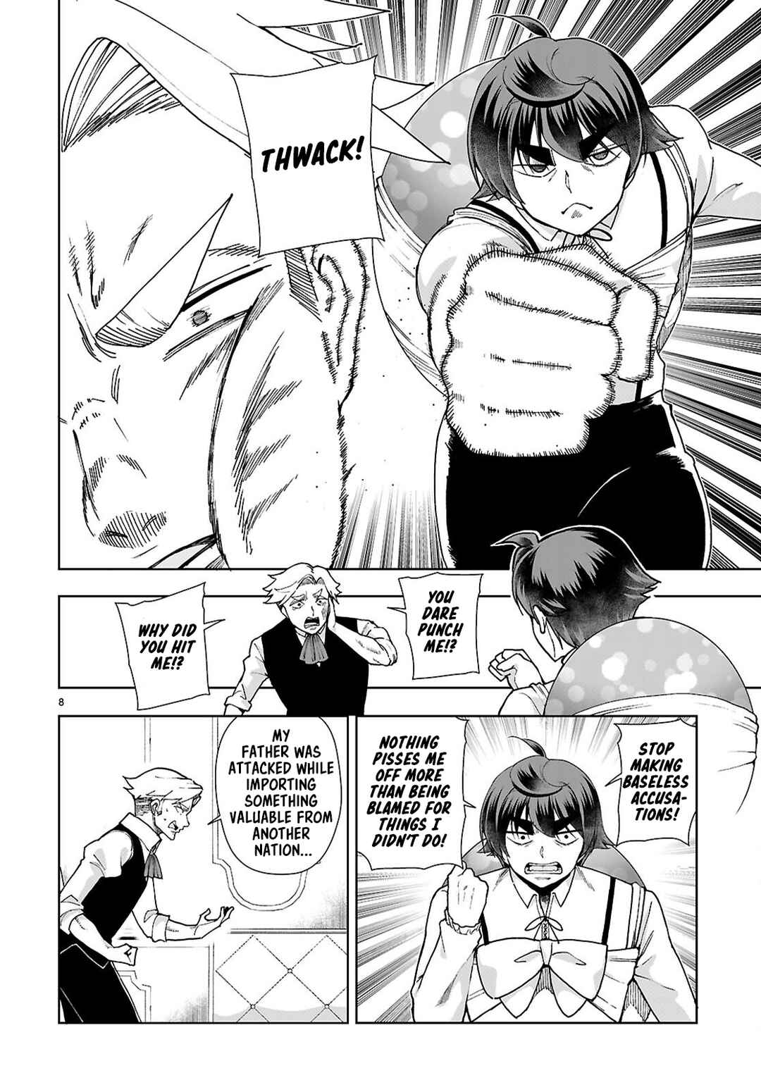 Page 8 Chapter 94 Botsuraku Yotei Nanode, Kajishokunin wo Mezasu