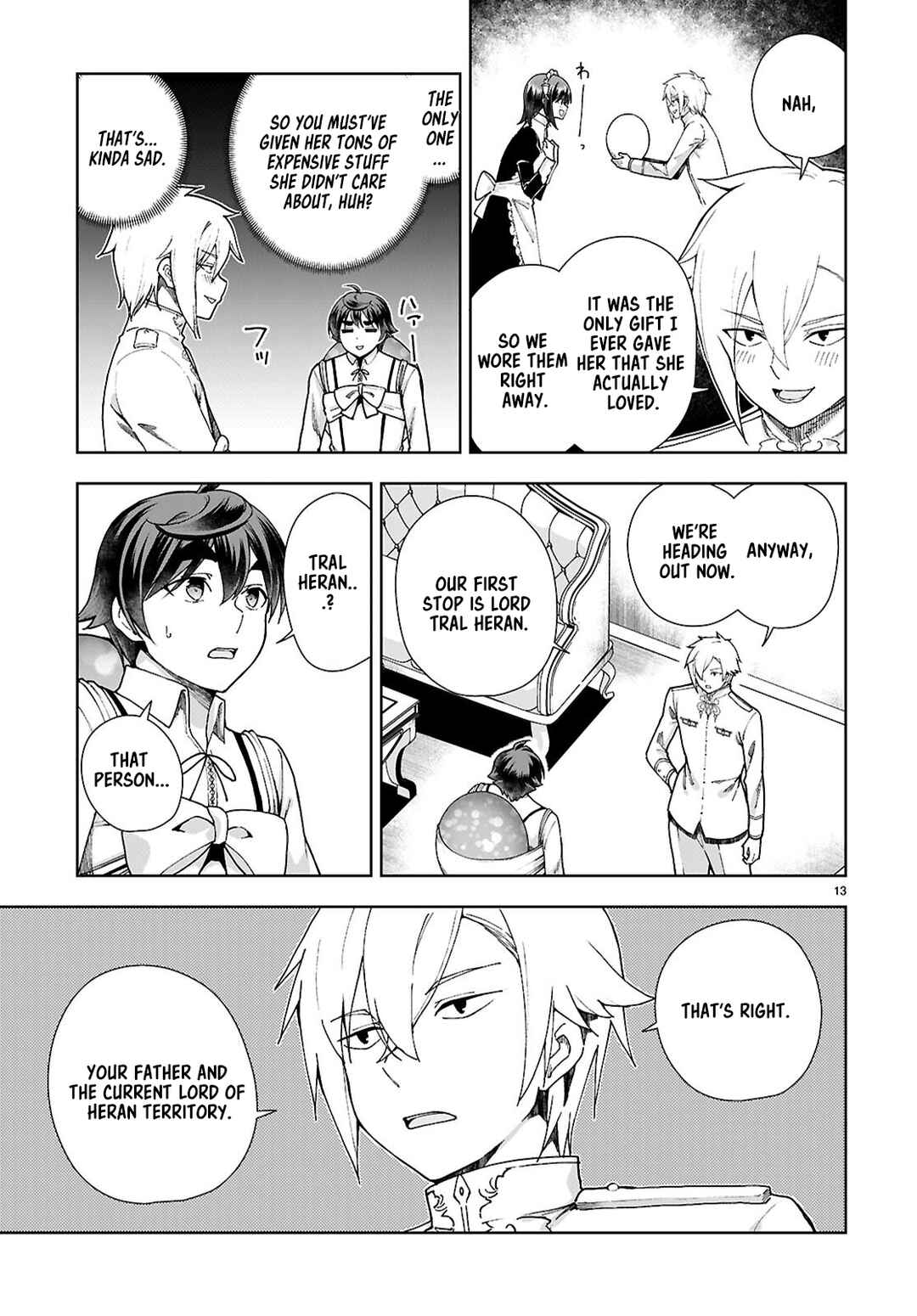 Page 13 Chapter 93 Botsuraku Yotei Nanode, Kajishokunin wo Mezasu