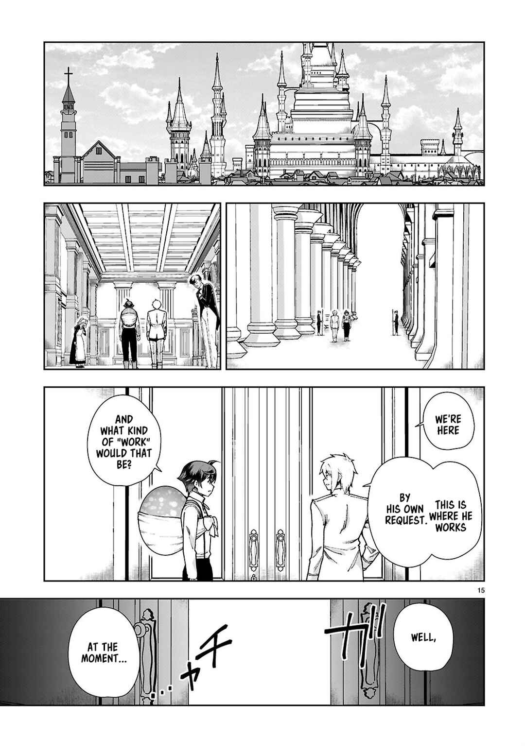 Page 15 Chapter 93 Botsuraku Yotei Nanode, Kajishokunin wo Mezasu