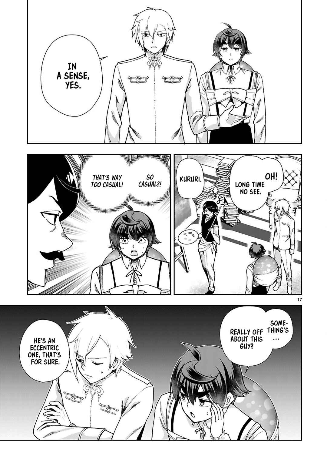 Page 17 Chapter 93 Botsuraku Yotei Nanode, Kajishokunin wo Mezasu