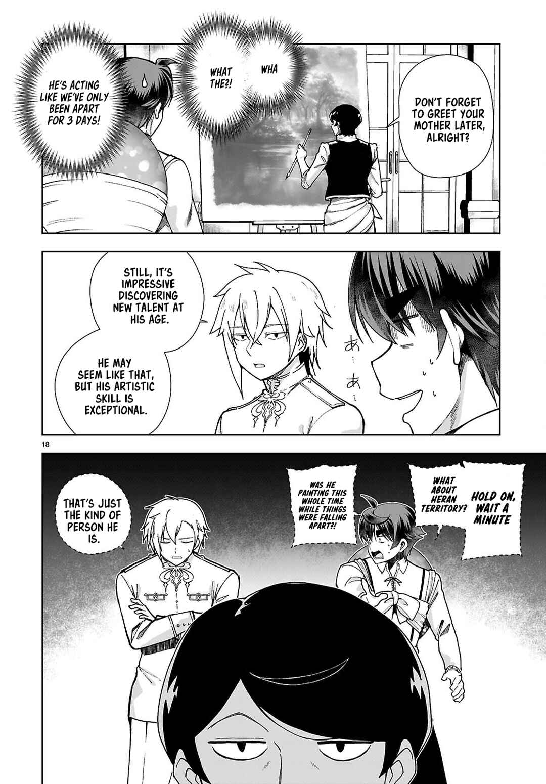 Page 18 Chapter 93 Botsuraku Yotei Nanode, Kajishokunin wo Mezasu