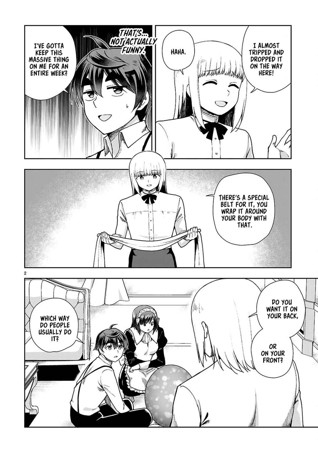 Page 2 Chapter 93 Botsuraku Yotei Nanode, Kajishokunin wo Mezasu