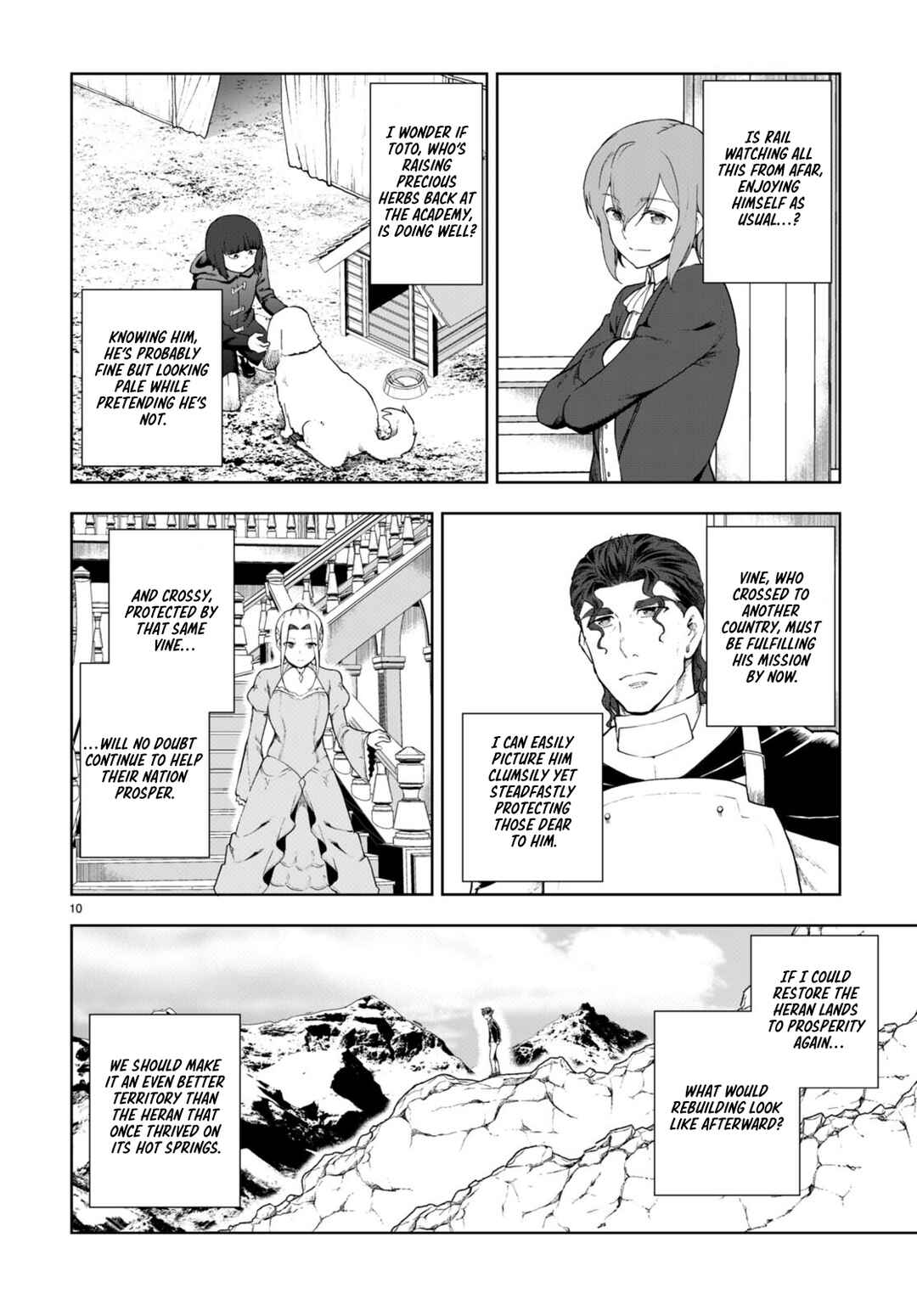 Page 10 Chapter 73 Botsuraku Yotei Nanode, Kajishokunin wo Mezasu
