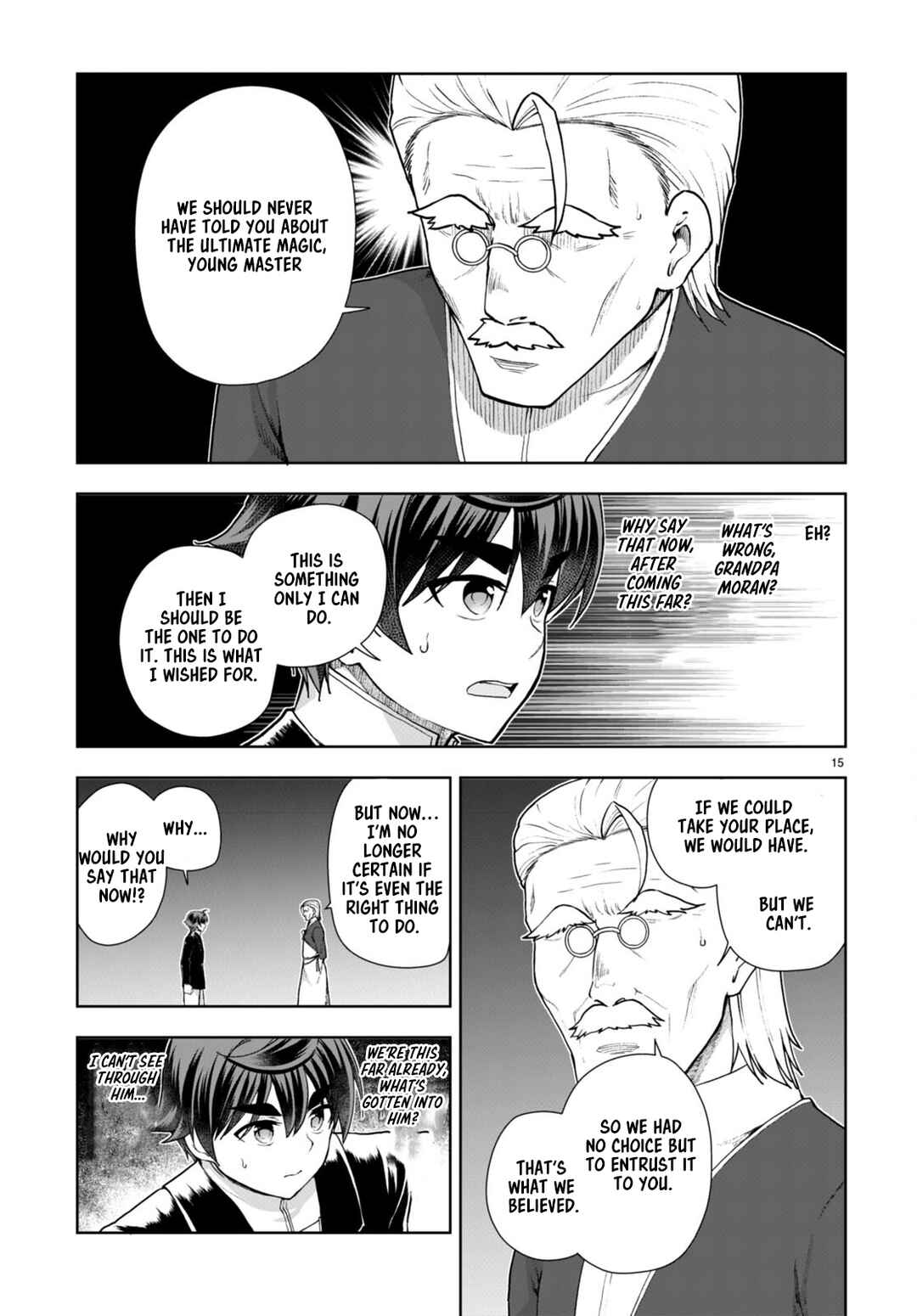 Page 15 Chapter 73 Botsuraku Yotei Nanode, Kajishokunin wo Mezasu